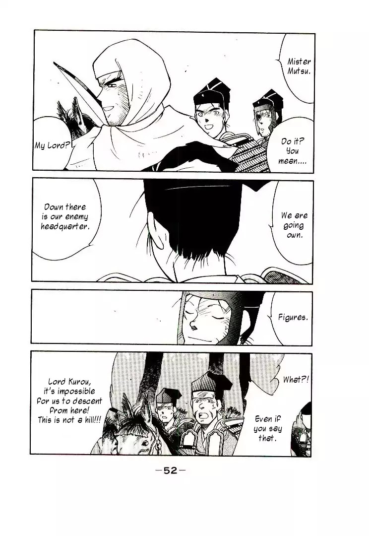 Mutsu Enmei Ryuu Gaiden - Shura no Toki Chapter 9.1 page 53 - Vol.9 Chapter 1: Kiichi Mutsu: Miracle