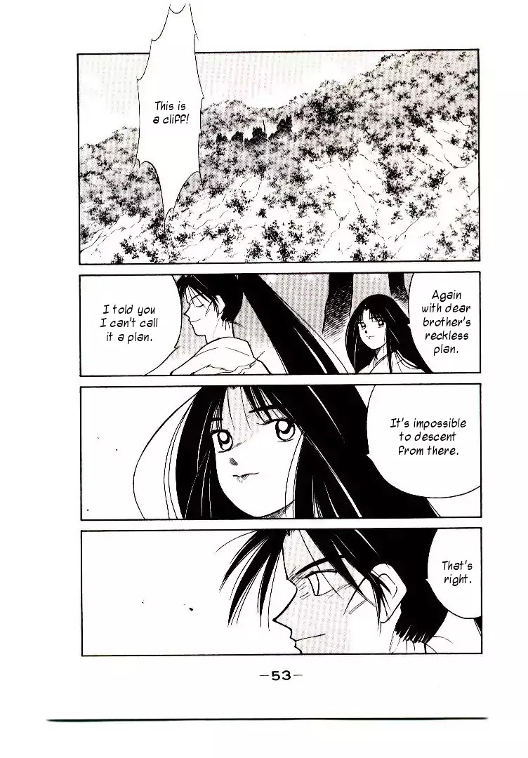 Mutsu Enmei Ryuu Gaiden - Shura no Toki Chapter 9.1 page 54 - Vol.9 Chapter 1: Kiichi Mutsu: Miracle