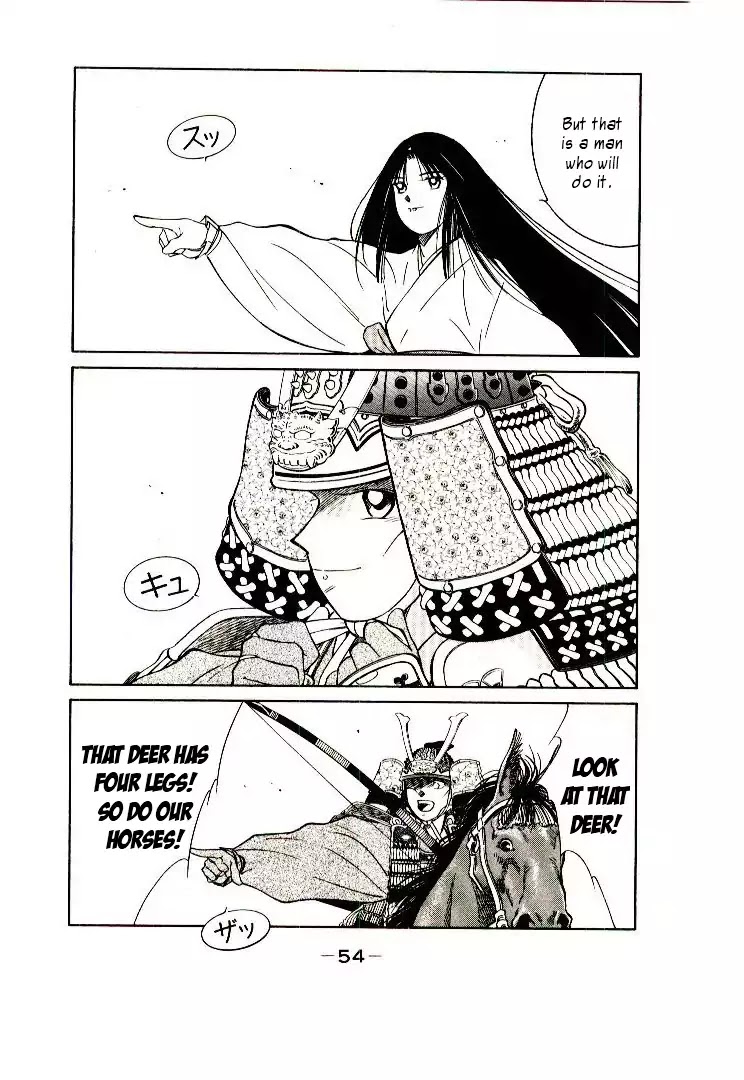 Mutsu Enmei Ryuu Gaiden - Shura no Toki Chapter 9.1 page 55 - Vol.9 Chapter 1: Kiichi Mutsu: Miracle