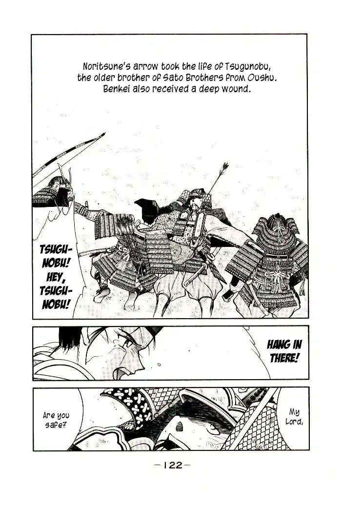 Mutsu Enmei Ryuu Gaiden - Shura no Toki Chapter 9.2 page 48 - Vol.9 Chapter 2: Kiichi Mutsu: In The Name of Minamoto