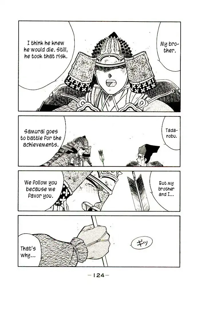 Mutsu Enmei Ryuu Gaiden - Shura no Toki Chapter 9.2 page 50 - Vol.9 Chapter 2: Kiichi Mutsu: In The Name of Minamoto
