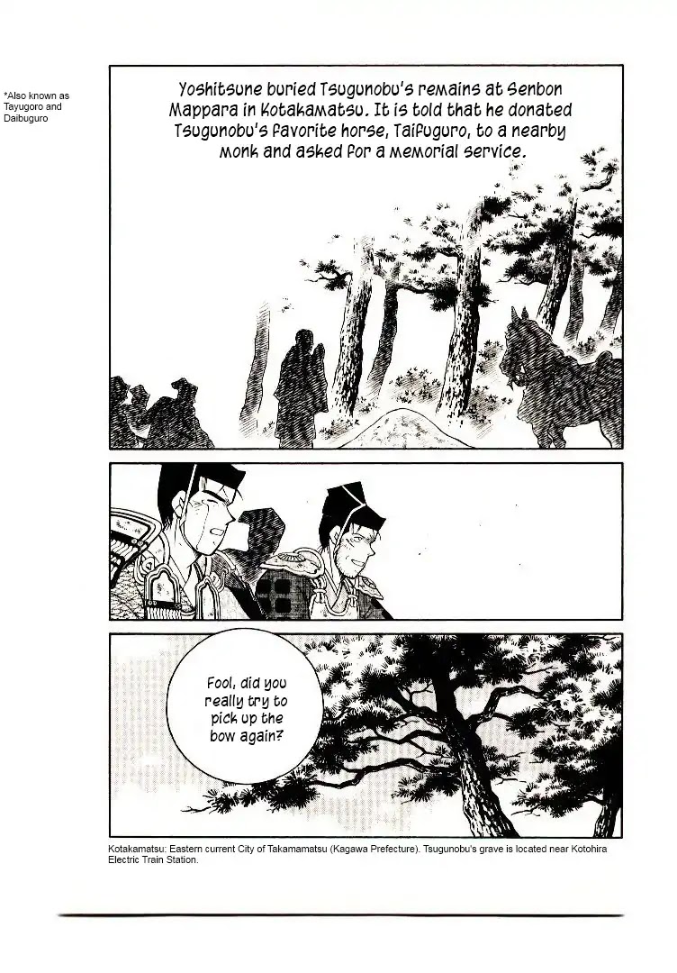 Mutsu Enmei Ryuu Gaiden - Shura no Toki Chapter 9.2 page 53 - Vol.9 Chapter 2: Kiichi Mutsu: In The Name of Minamoto