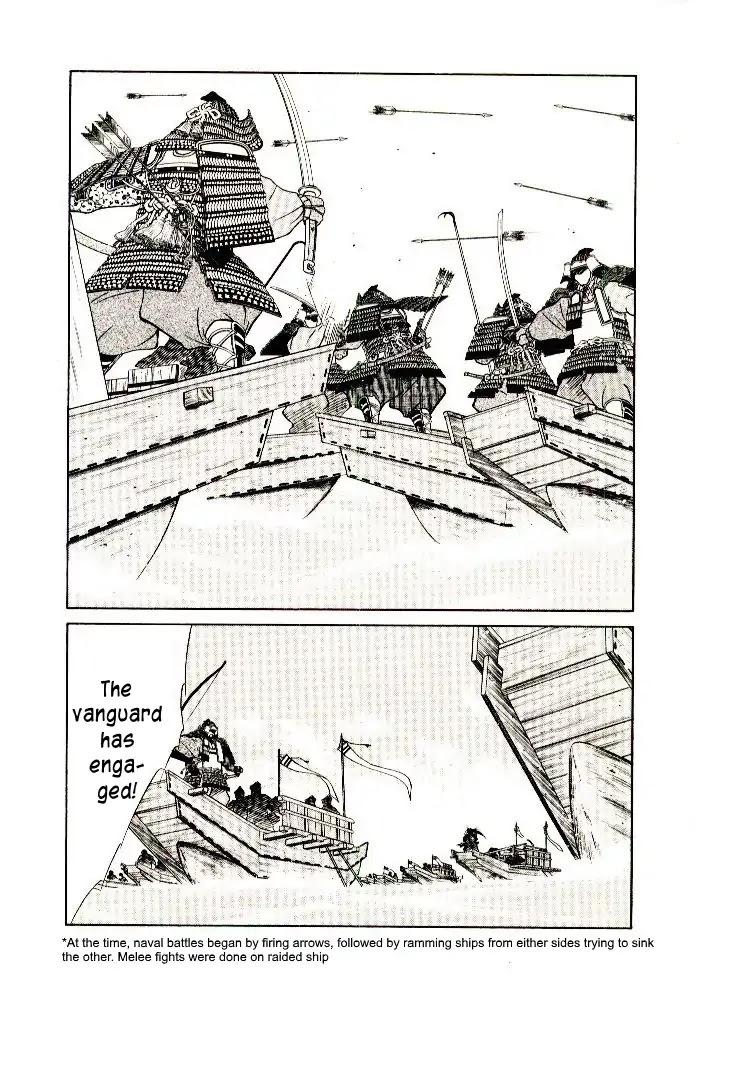 Mutsu Enmei Ryuu Gaiden - Shura no Toki Chapter 9.3 page 34 - Vol.9 Chapter 3: Battle of Dan No Ura