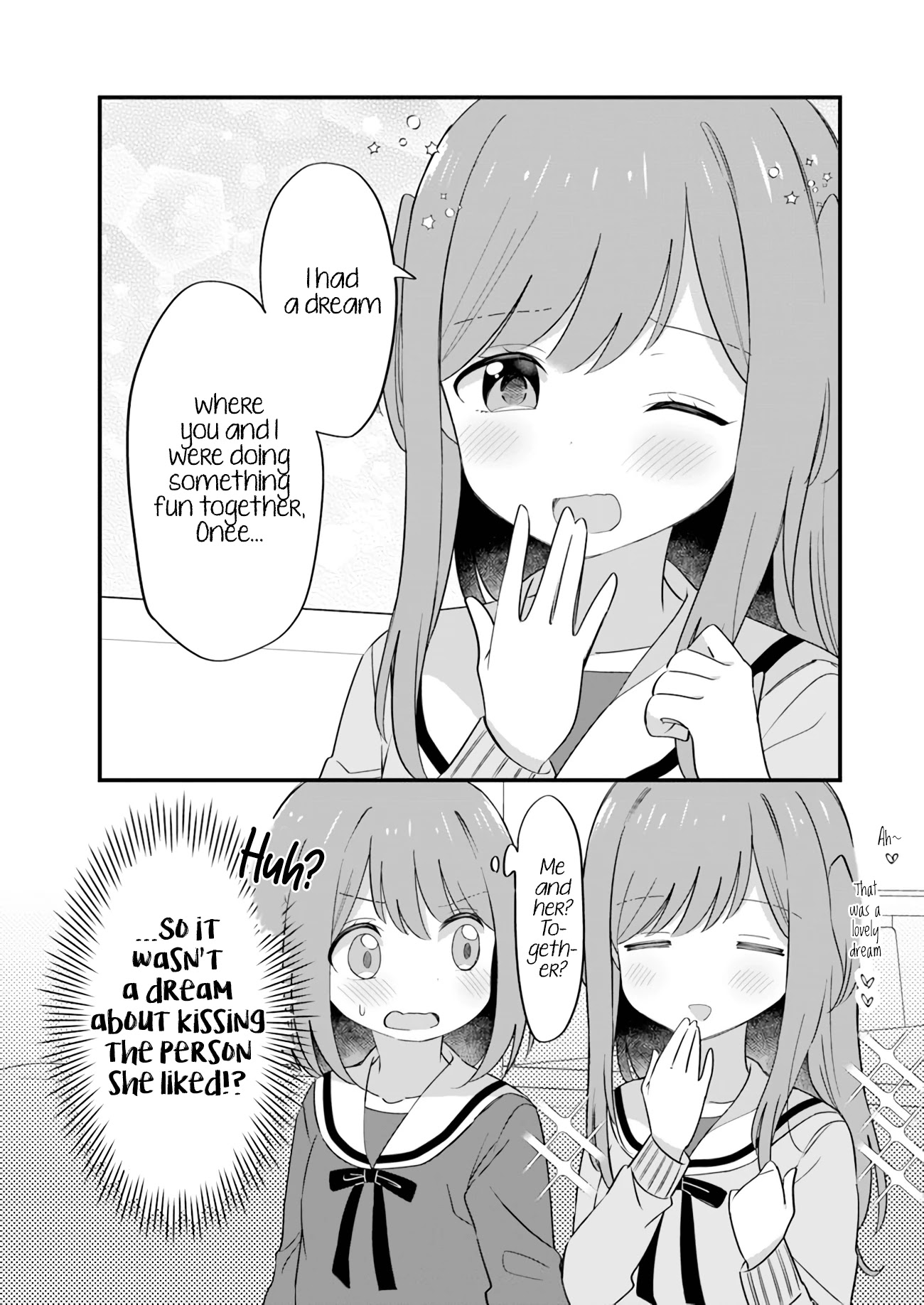 Mutually Unrequited Twin Sisters Chapter 10 page 4 - Chapter 10: I Had a Dream About Kissing