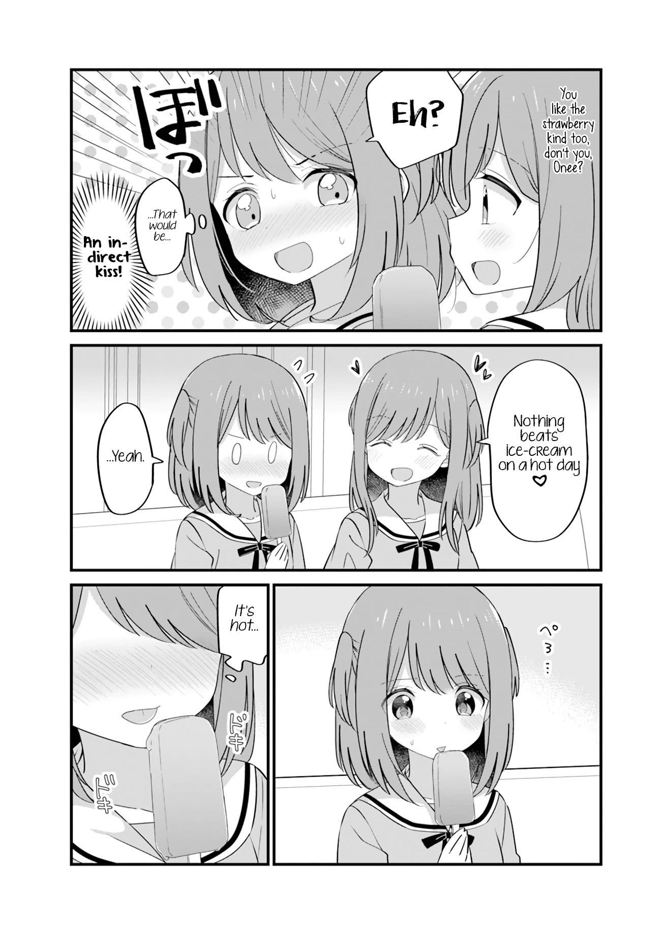 Mutually Unrequited Twin Sisters Chapter 11 page 2 - Chapter 11: So Hot, My Face Turns Red