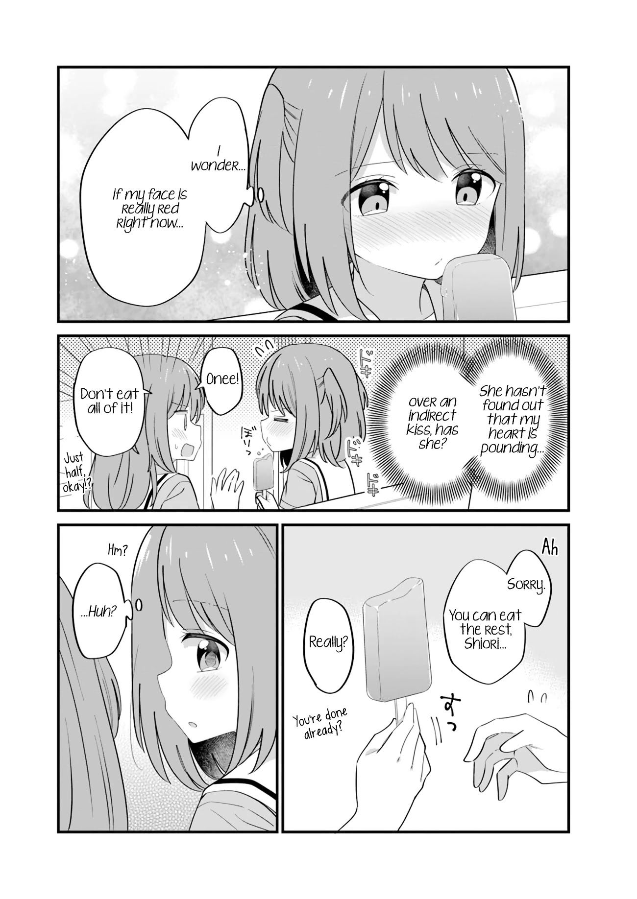 Mutually Unrequited Twin Sisters Chapter 11 page 3 - Chapter 11: So Hot, My Face Turns Red