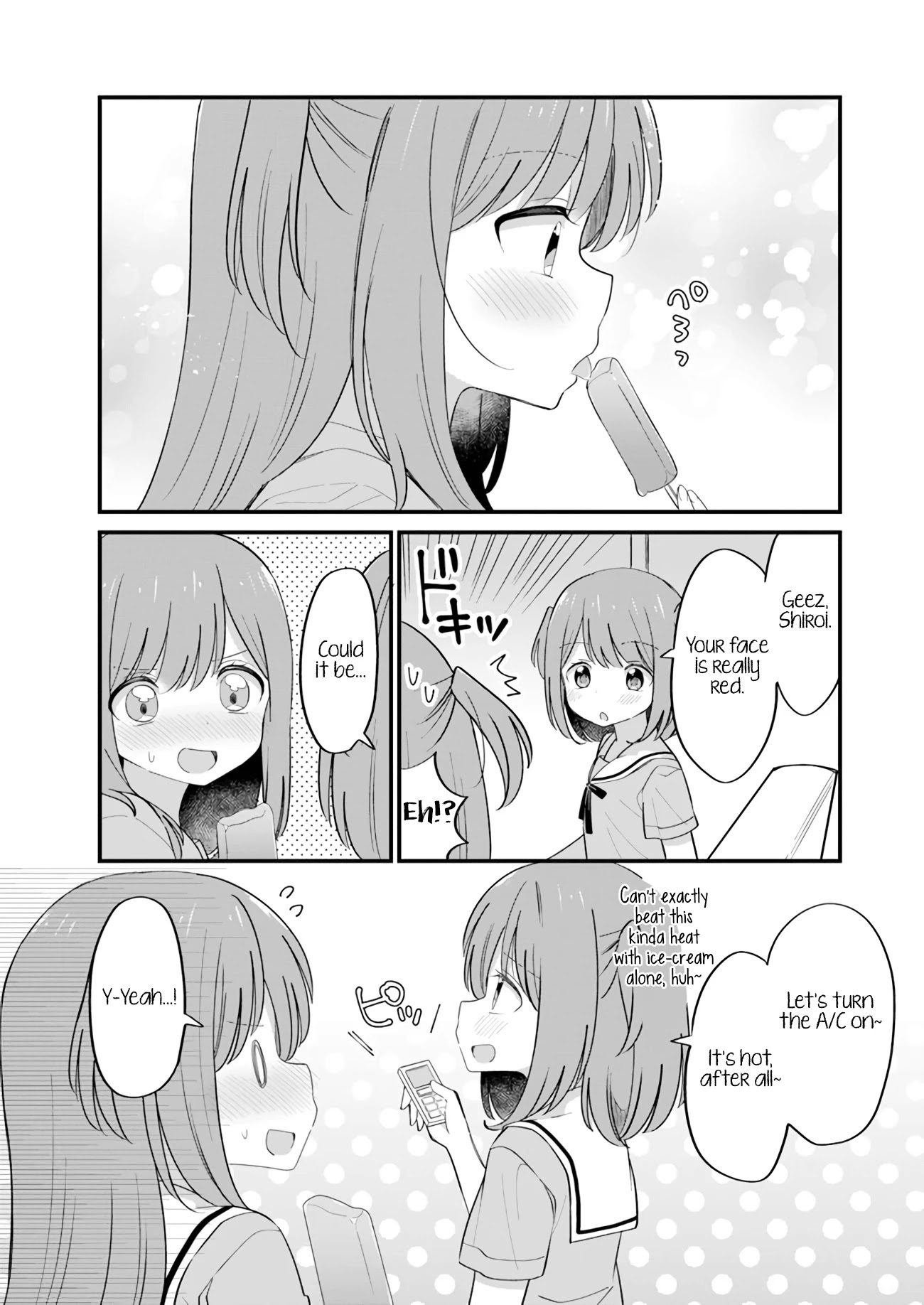 Mutually Unrequited Twin Sisters Chapter 11 page 4 - Chapter 11: So Hot, My Face Turns Red