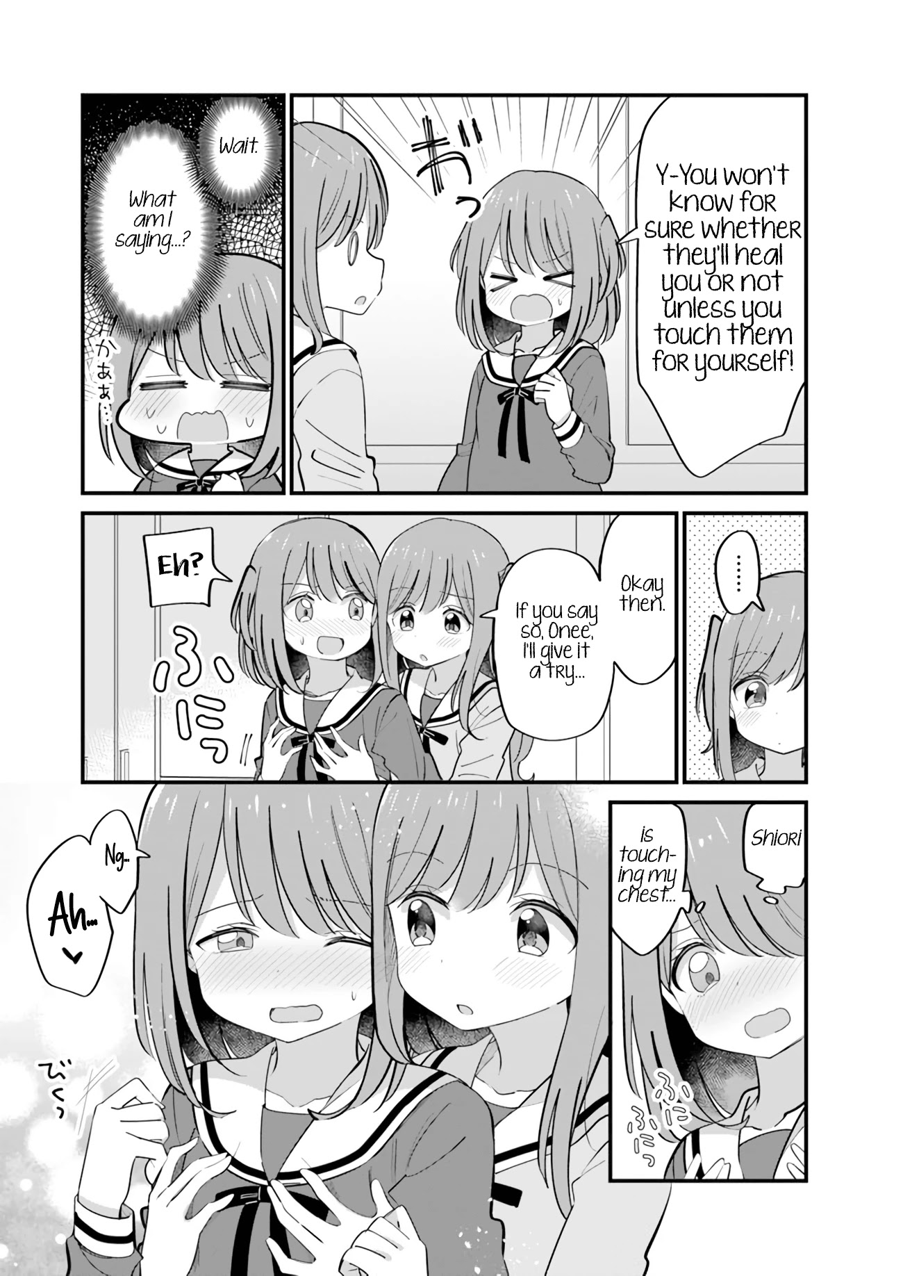 Mutually Unrequited Twin Sisters Chapter 14 page 3 - Chapter 14: Touching Them Won't Heal Me