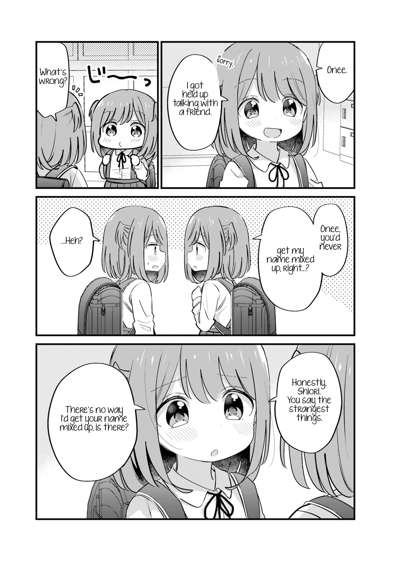 Mutually Unrequited Twin Sisters Chapter 18 page 3 - Chapter 18: There's No Way I'd Get It Wrong