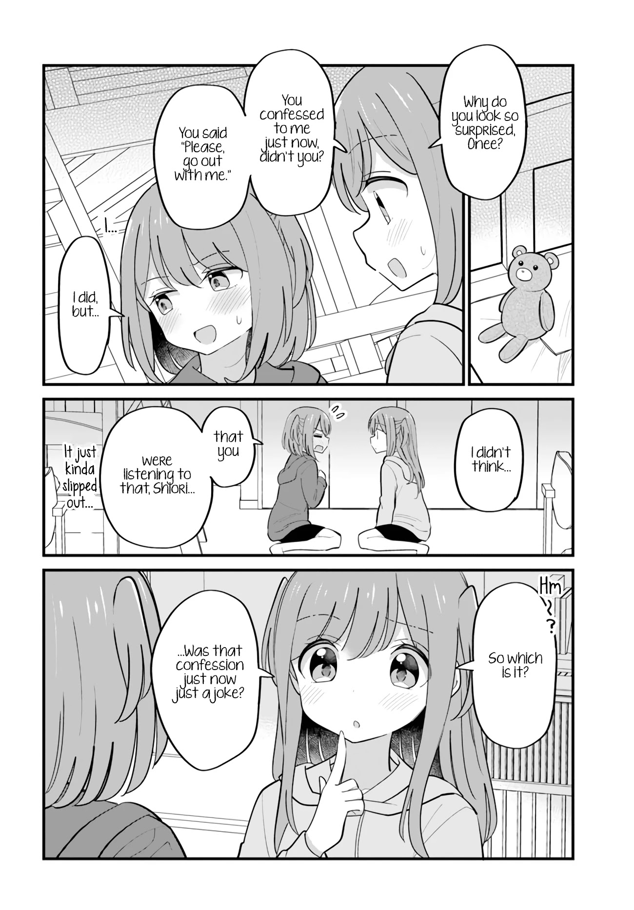 Mutually Unrequited Twin Sisters Chapter 24 page 3 - Chapter 24: We're Sisters, Aren't We?