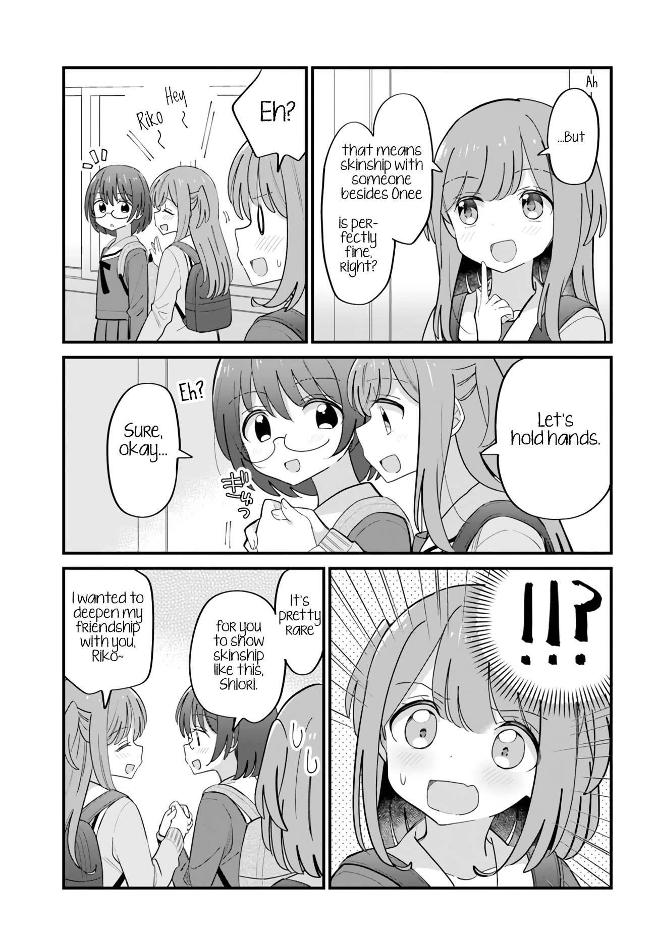 Mutually Unrequited Twin Sisters Chapter 26 page 3 - Chapter 26: Twin Sisters Who Want to Hold Hands
