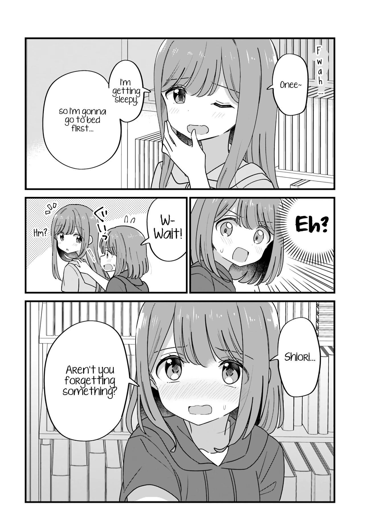 Mutually Unrequited Twin Sisters Chapter 28 page 2 - Chapter 28: Twin Sisters Who Want to Kiss