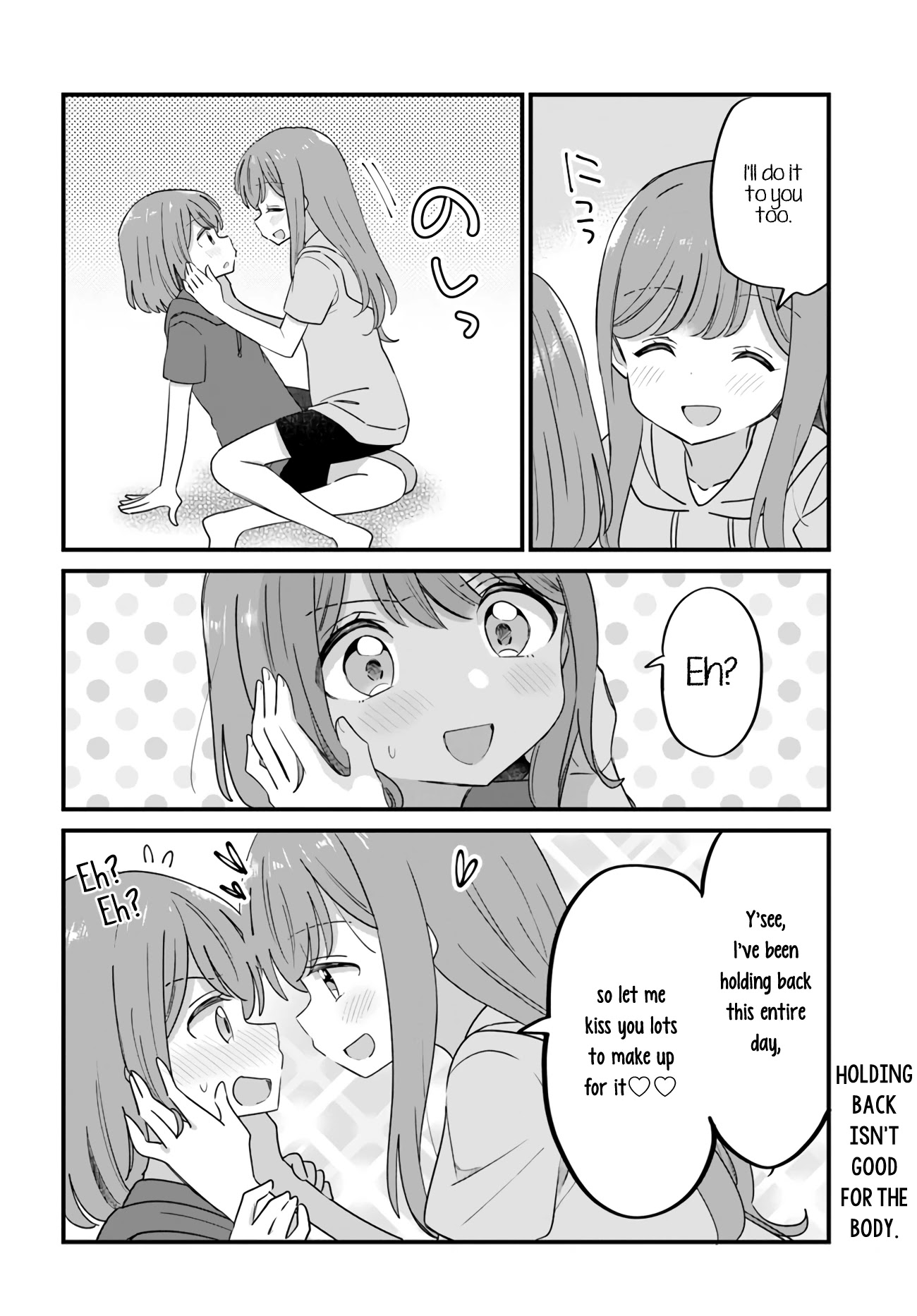 Mutually Unrequited Twin Sisters Chapter 28 page 8 - Chapter 28: Twin Sisters Who Want to Kiss