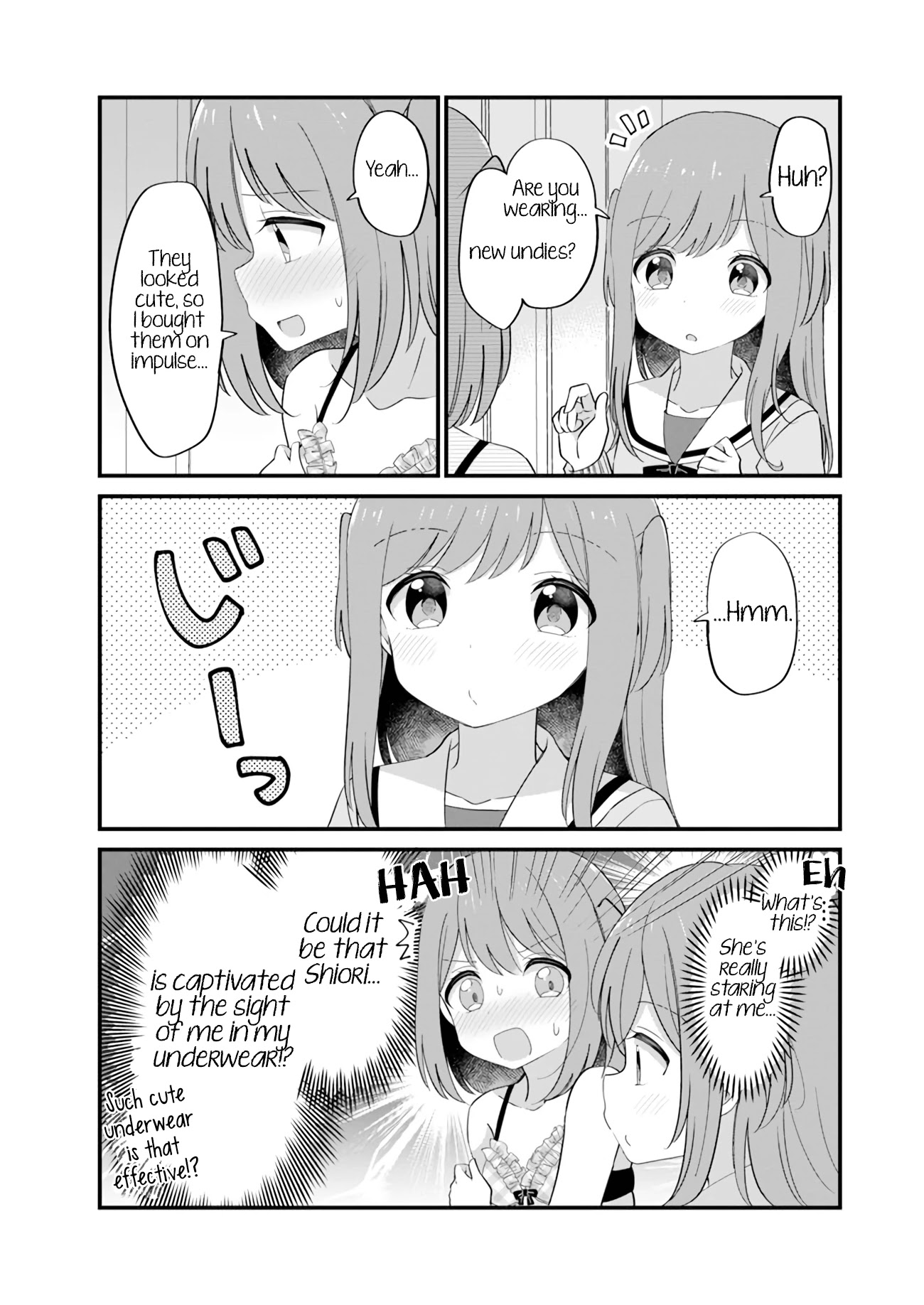 Mutually Unrequited Twin Sisters Chapter 6 page 2 - Chapter 6: Seeing the Girl You Like in Underwear is Lewd, Isn't It?