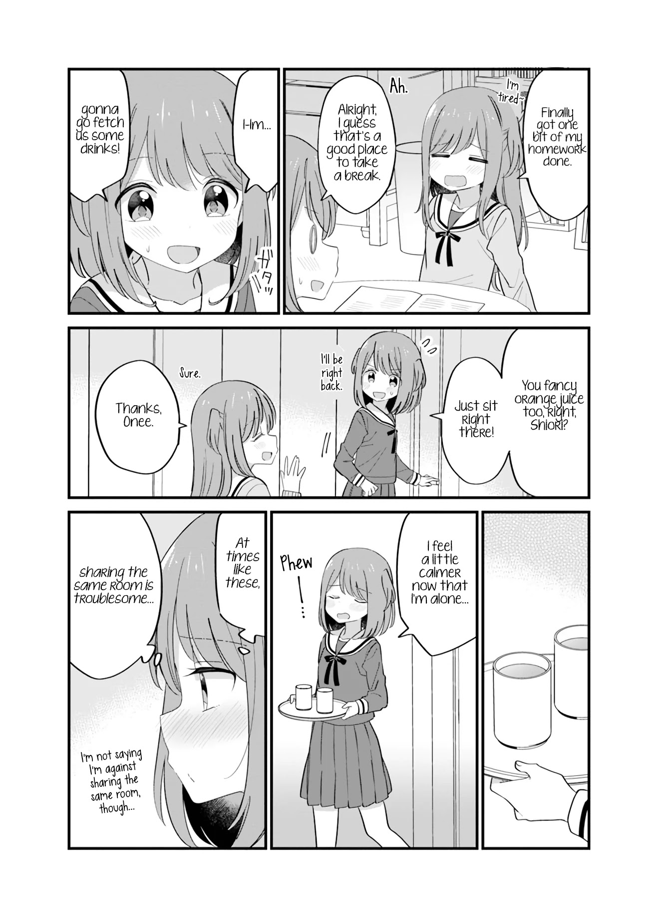 Mutually Unrequited Twin Sisters Chapter 8 page 2 - Chapter 8: Twin Sisters Troubled By Sharing the Same Room