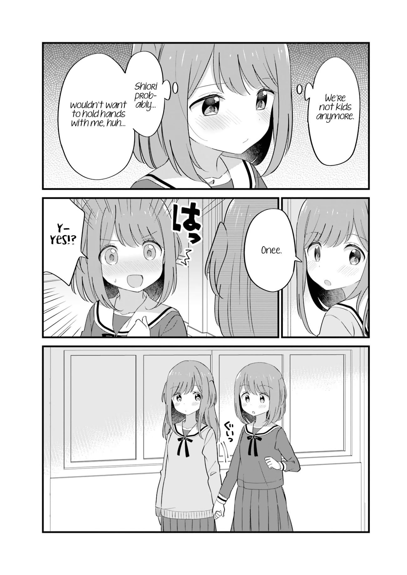 Mutually Unrequited Twin Sisters Chapter 9 page 2 - Chapter 9: Twin Sisters Who Want to Hold Hands