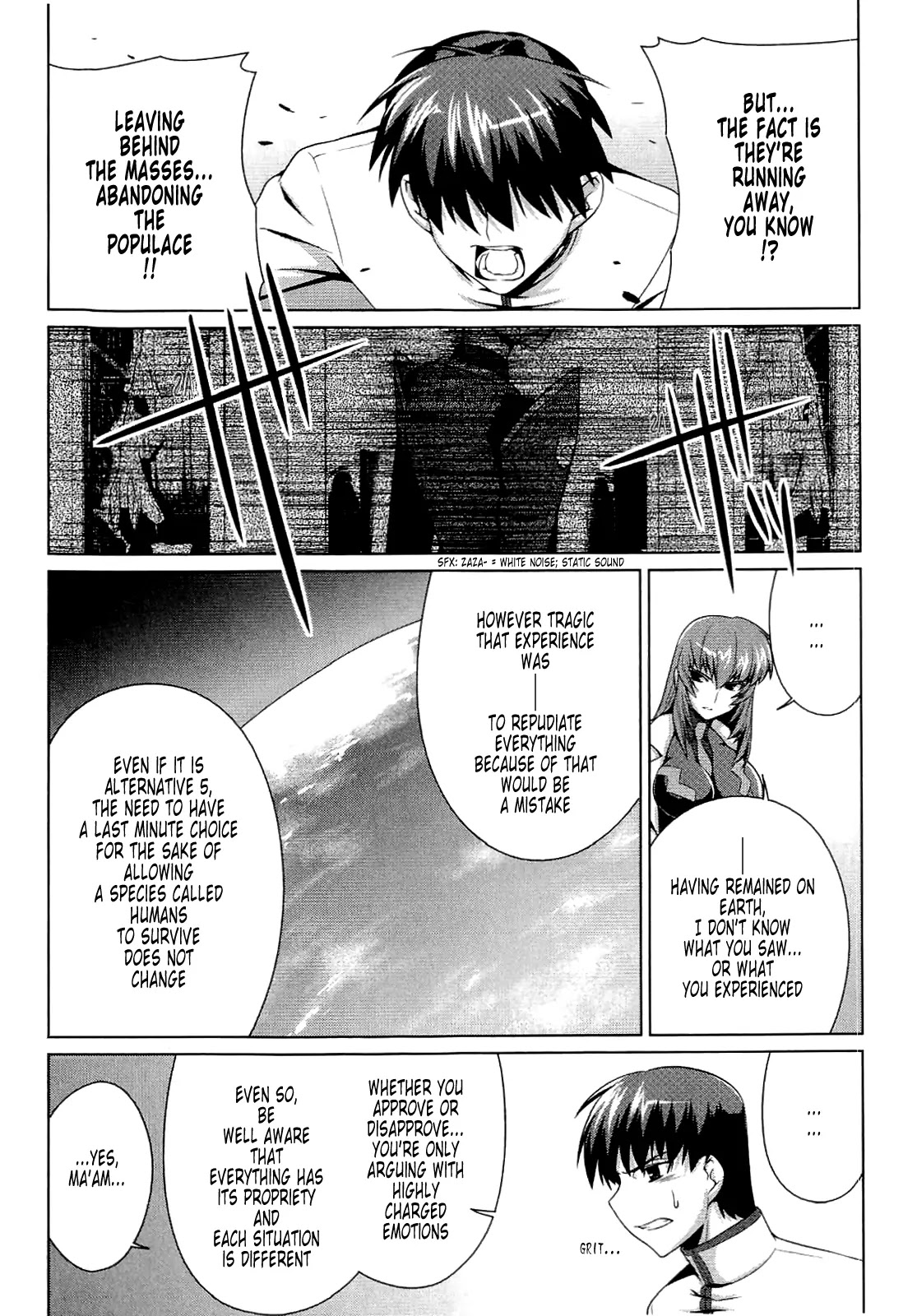 MuvLuv Alternative Chapter 11 page 10 - Chapter 11