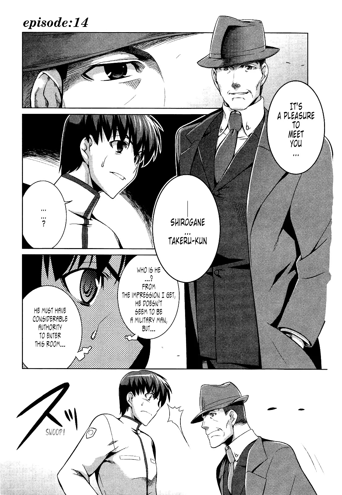 MuvLuv Alternative Chapter 14 page 1 - Chapter 14