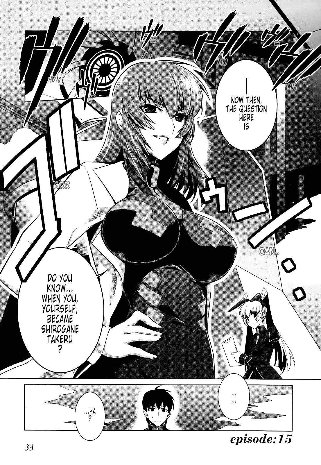 MuvLuv Alternative Chapter 15 page 1 - Chapter 15