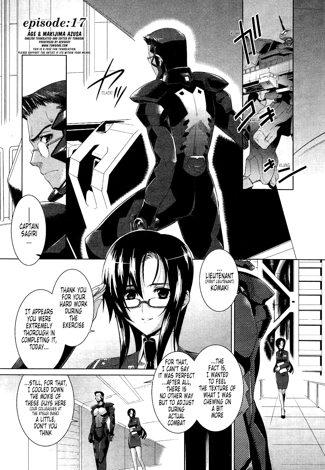MuvLuv Alternative Chapter 17 page 1 - Chapter 17