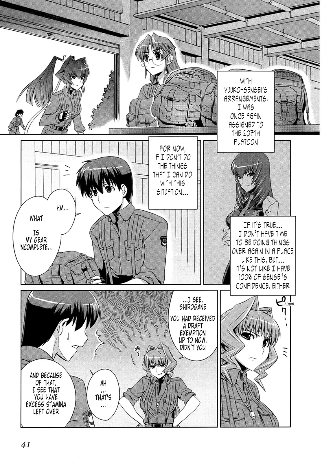 MuvLuv Alternative Chapter 2 page 7 - Chapter 2