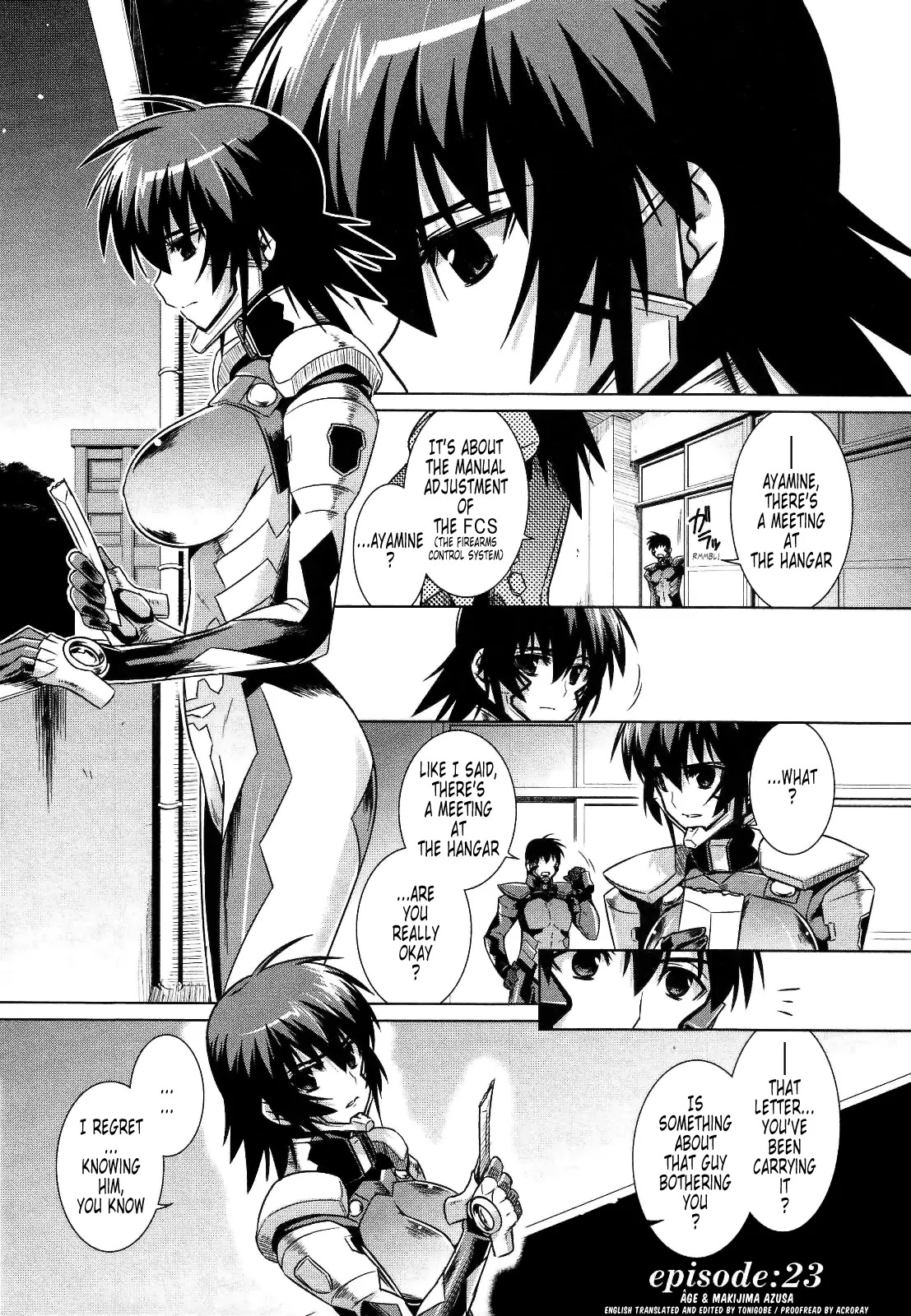 MuvLuv Alternative Chapter 23 page 1 - Chapter 23