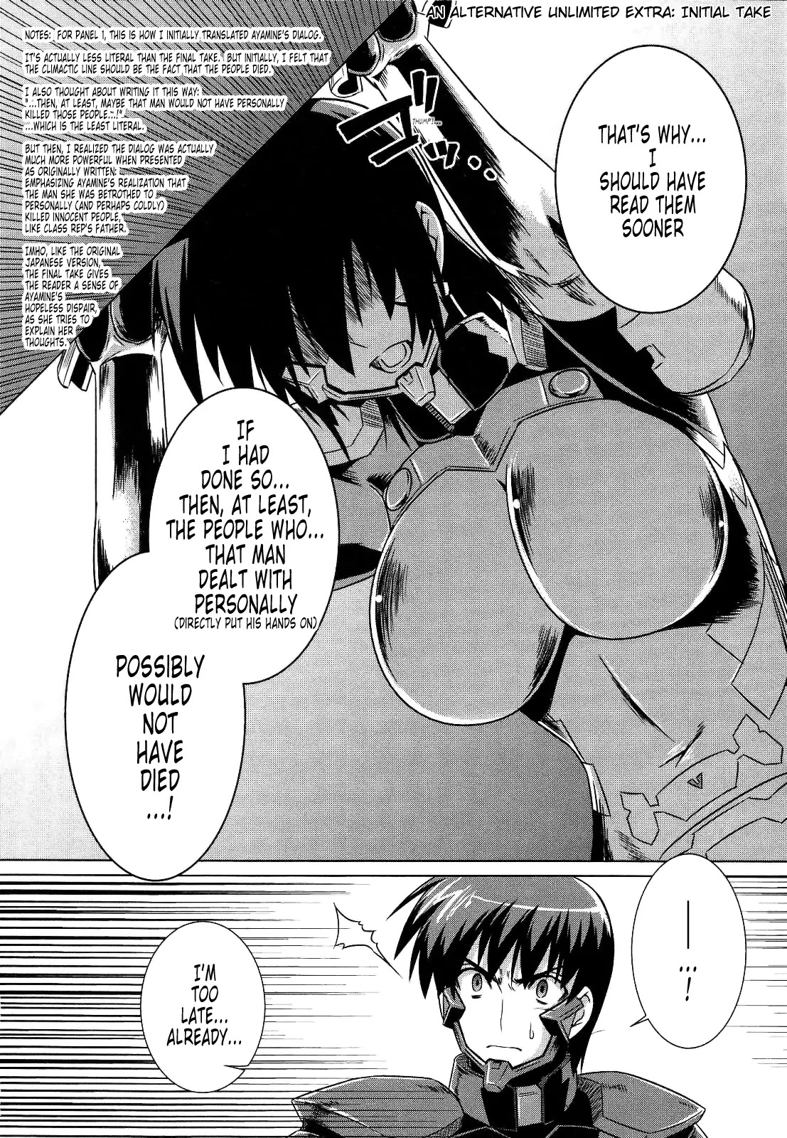 MuvLuv Alternative Chapter 23 page 36 - Chapter 23