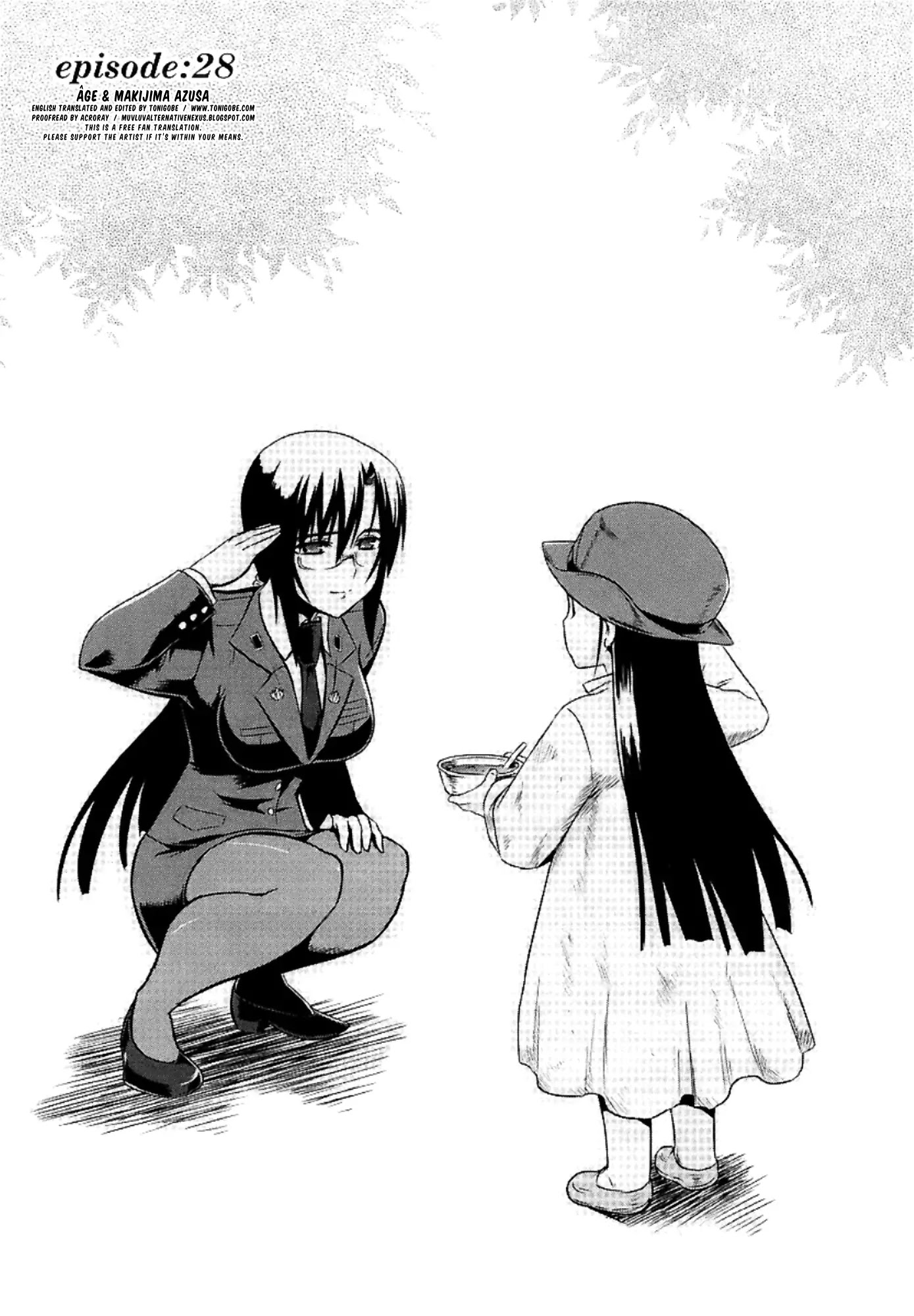 MuvLuv Alternative Chapter 28 page 1 - Chapter 28