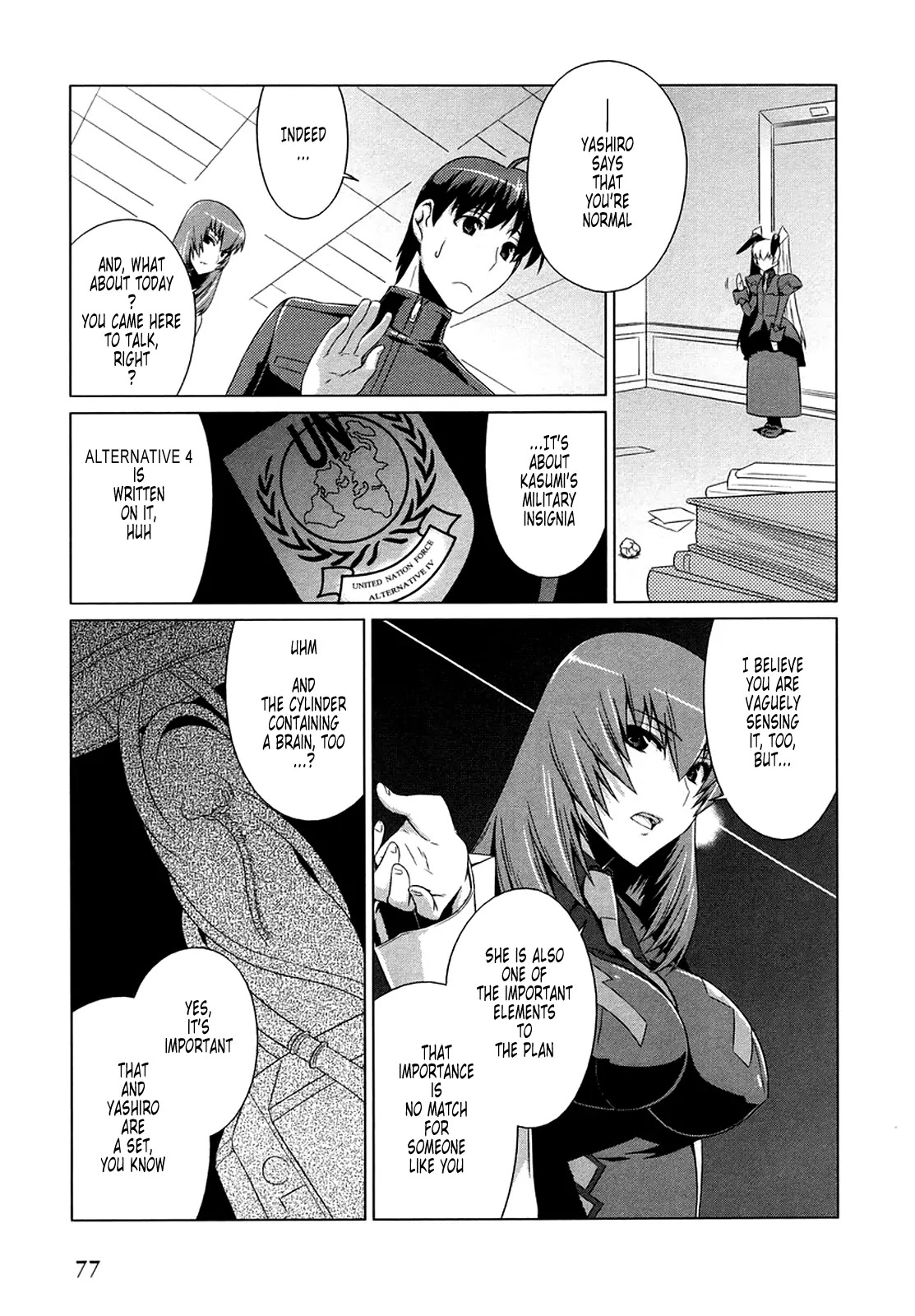MuvLuv Alternative Chapter 3 page 20 - Chapter 3