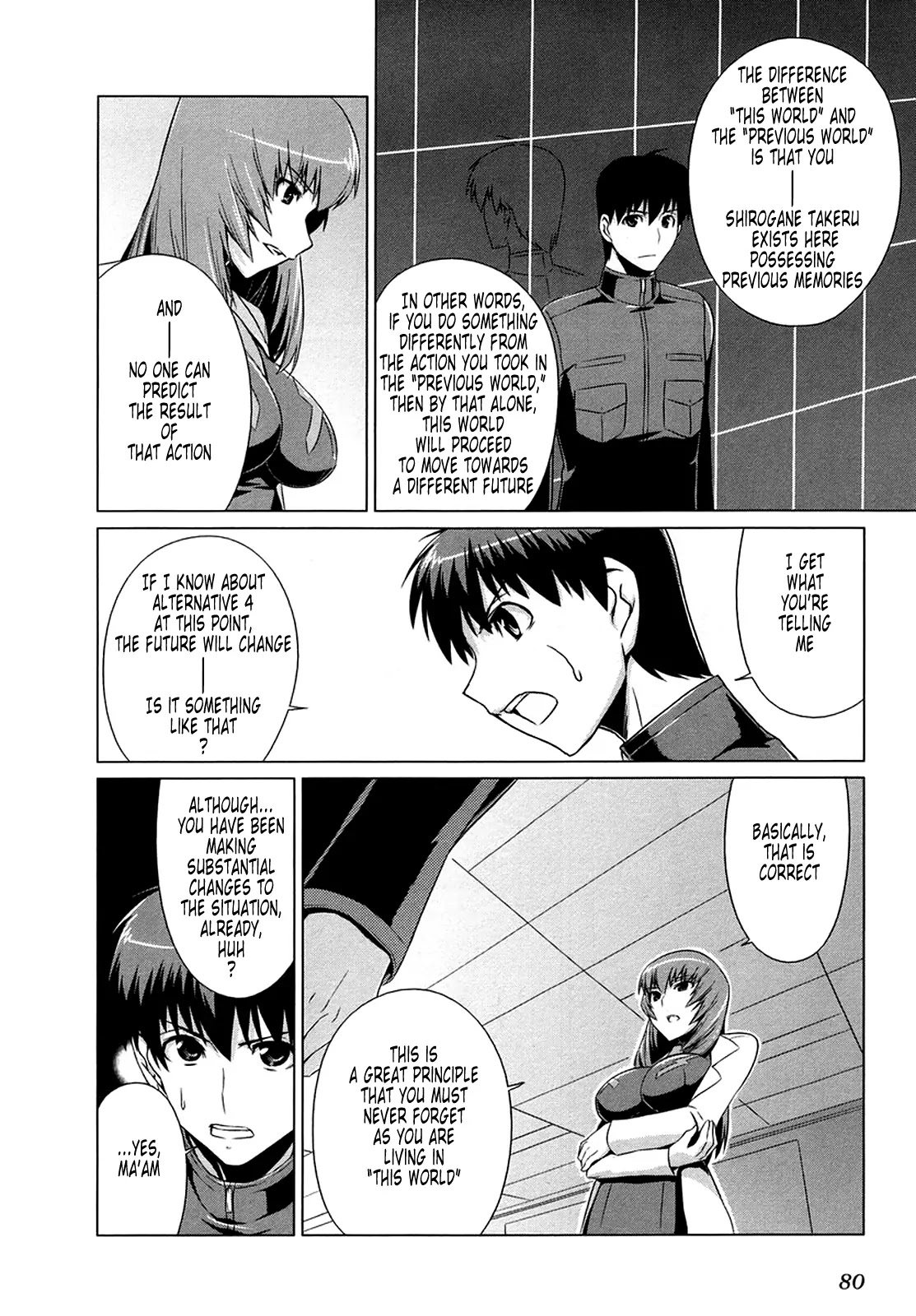 MuvLuv Alternative Chapter 3 page 23 - Chapter 3