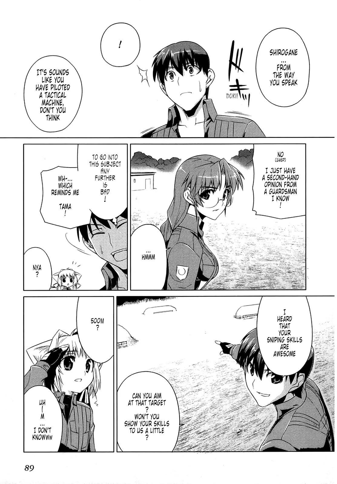 MuvLuv Alternative Chapter 4 page 8 - Chapter 4
