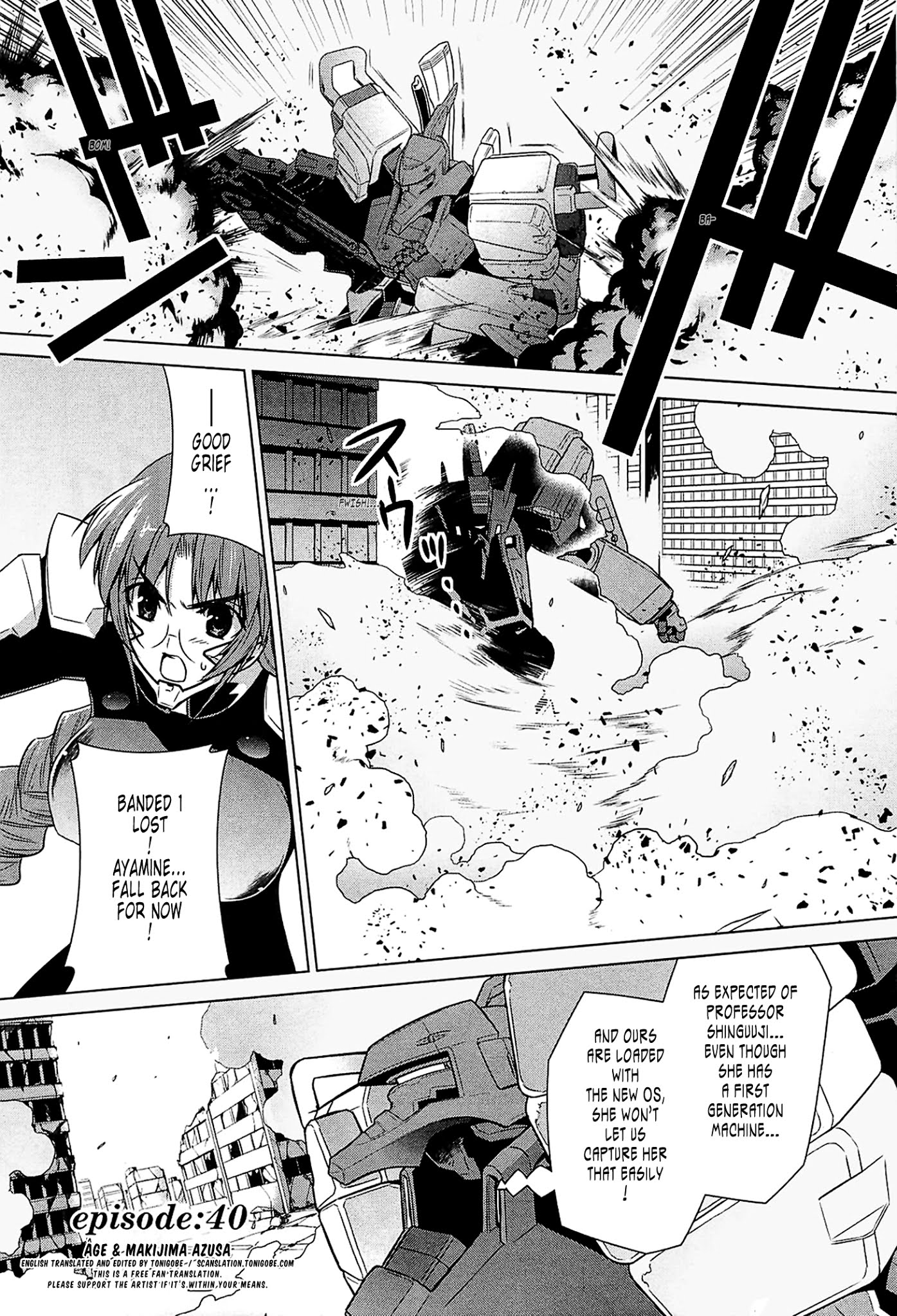 MuvLuv Alternative Chapter 40 page 1 - Chapter 40