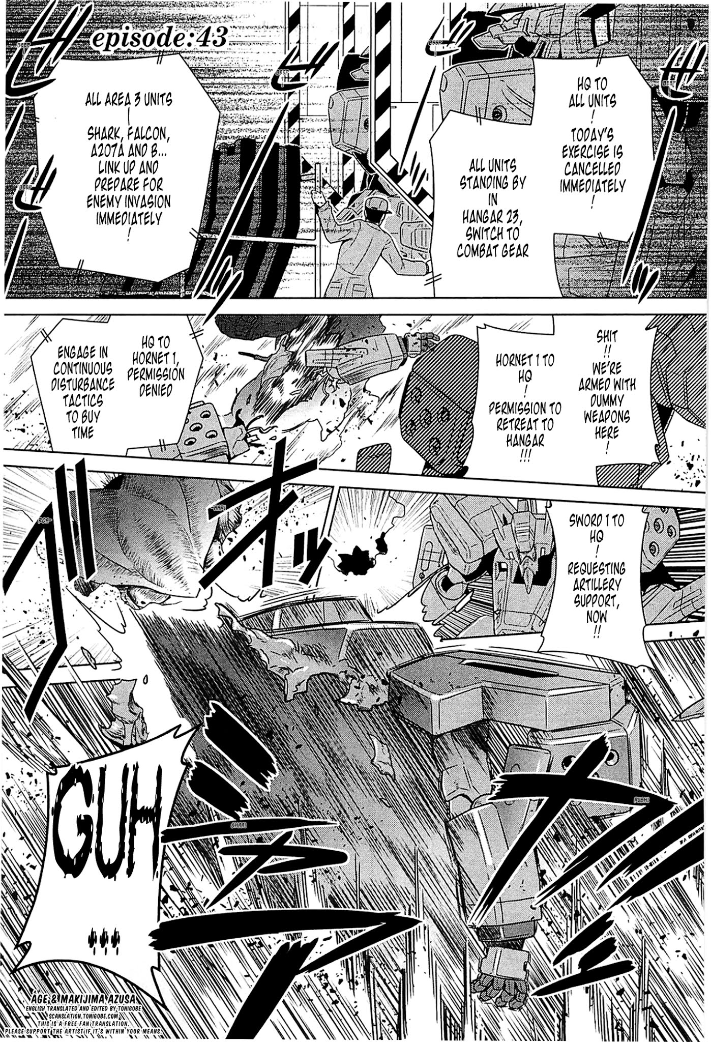 MuvLuv Alternative Chapter 43 page 1 - Chapter 43