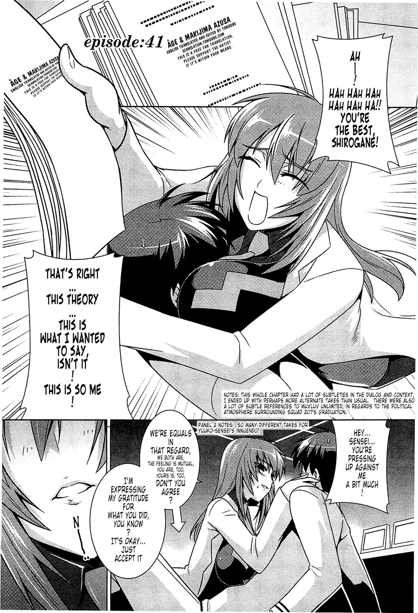 MuvLuv Alternative Chapter 43 page 55 - Chapter 43