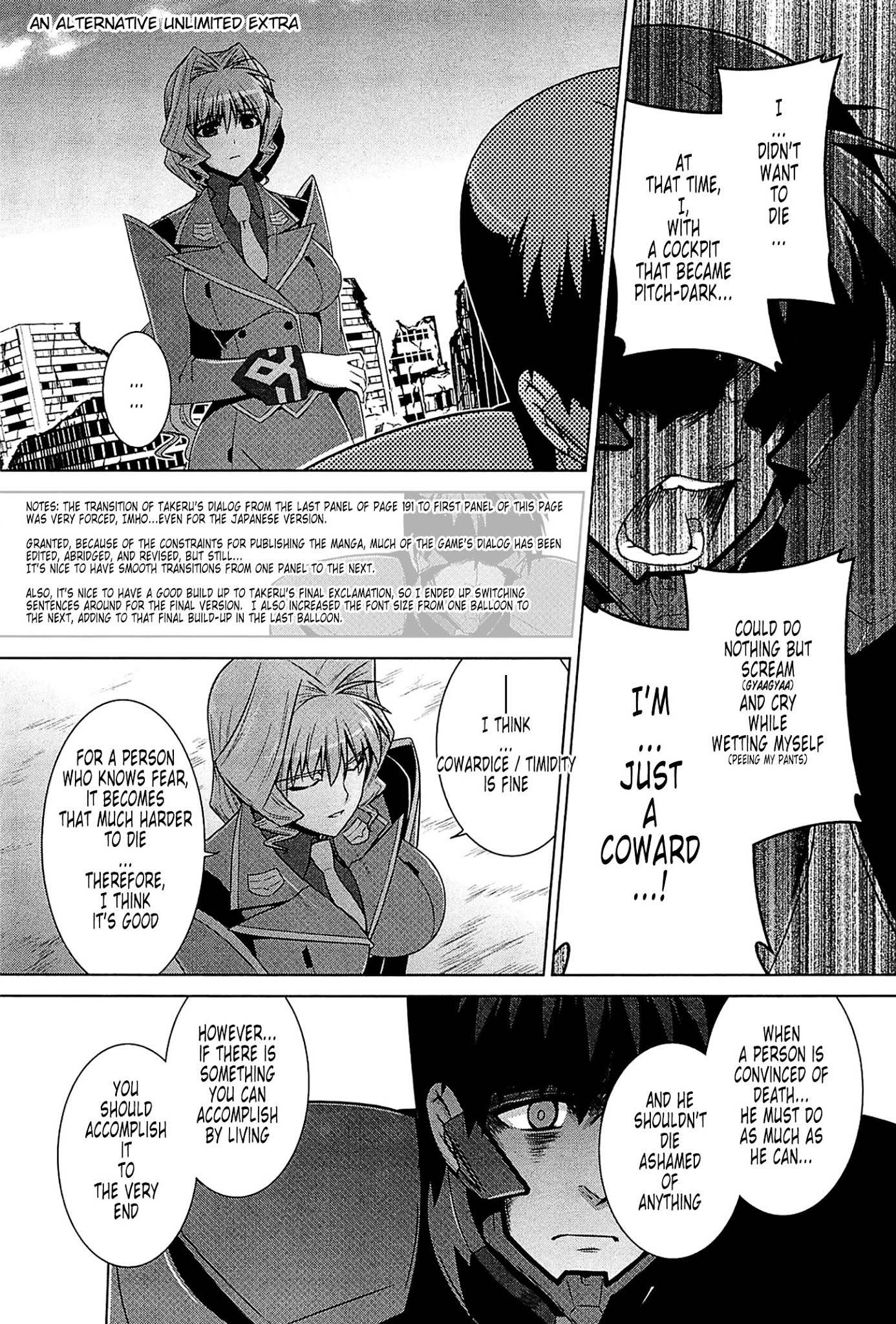 MuvLuv Alternative Chapter 43 page 74 - Chapter 43