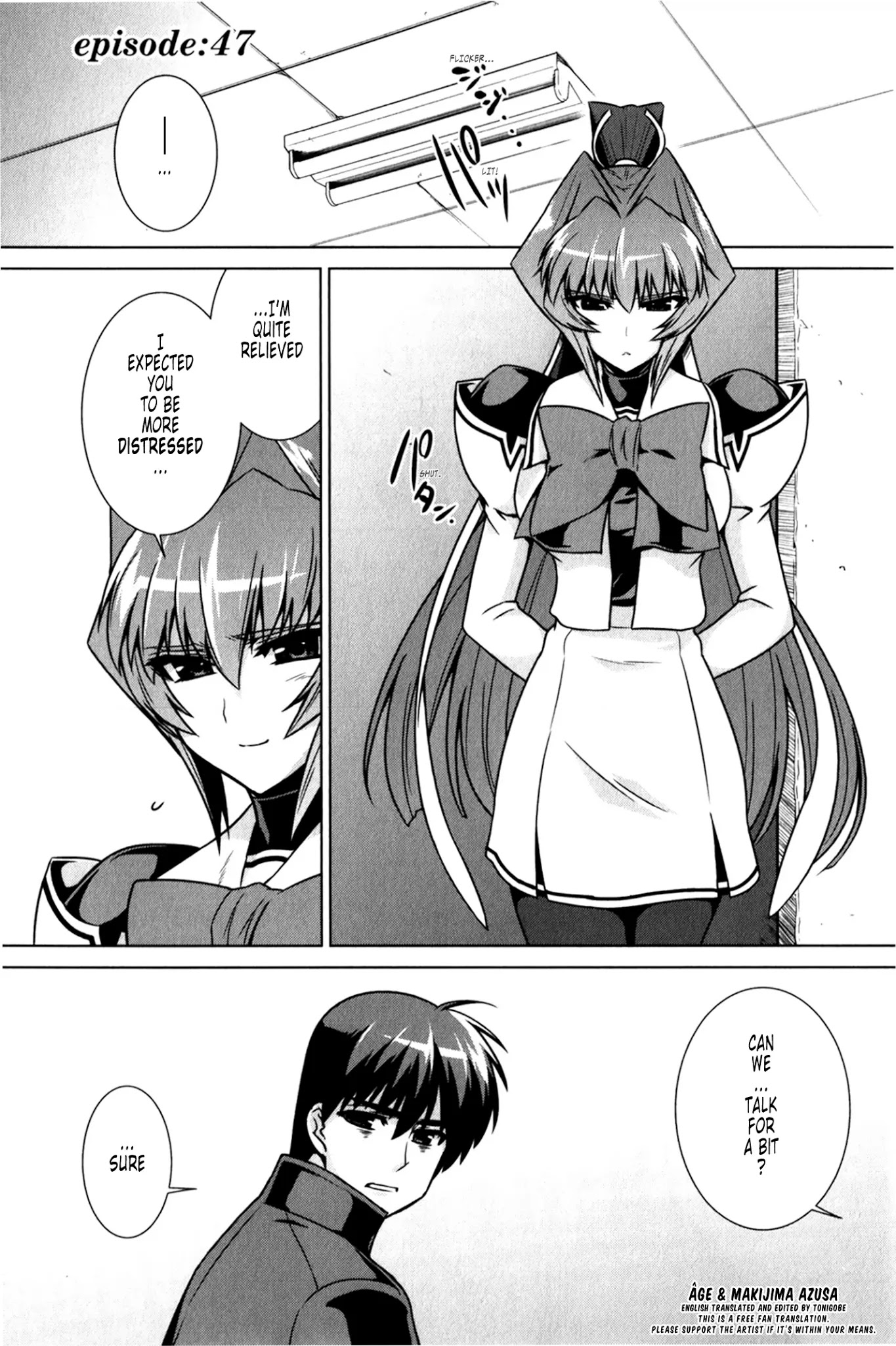 MuvLuv Alternative Chapter 47 page 1 - Chapter 47