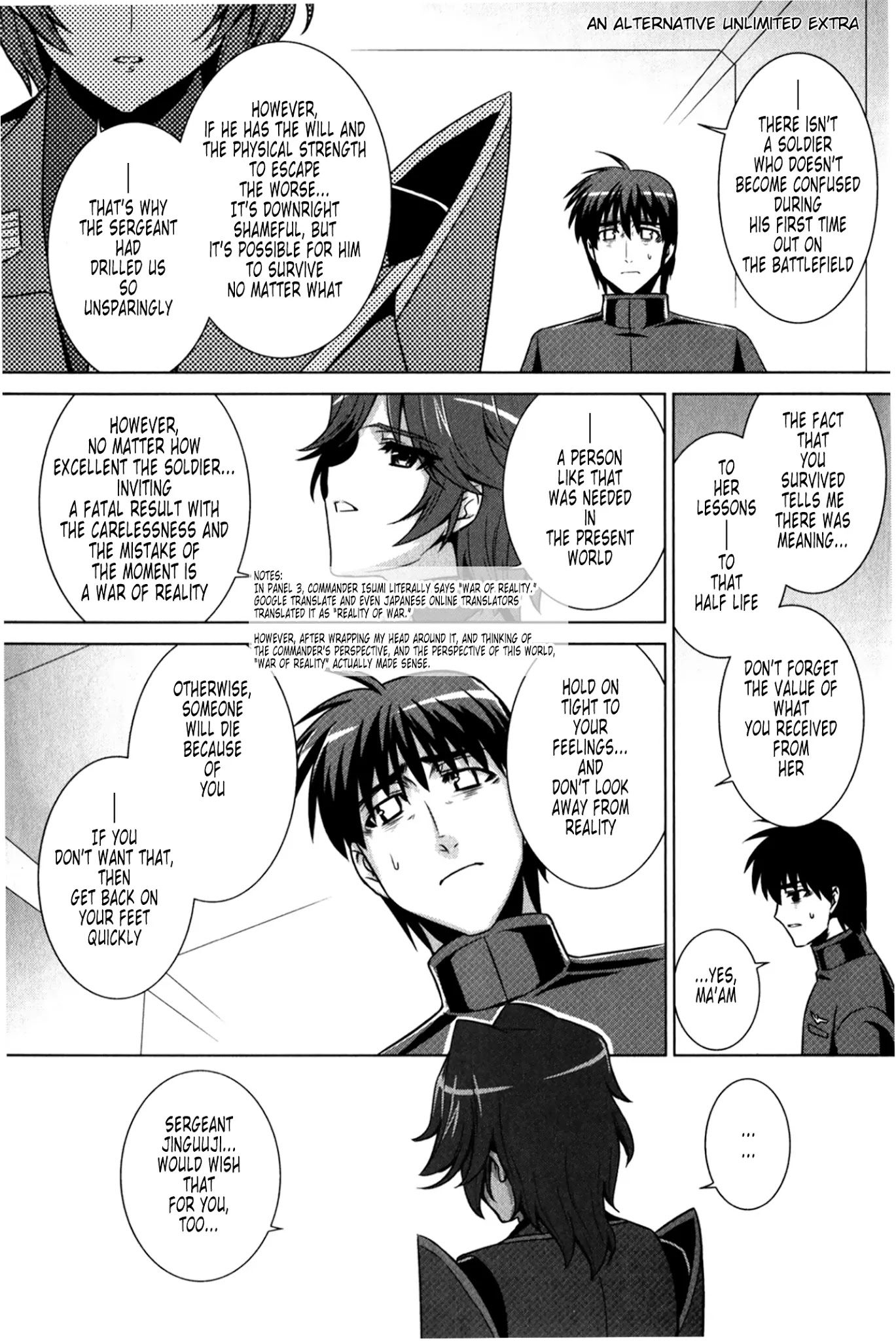 MuvLuv Alternative Chapter 48.5 page 14 - Chapter 48.5: Extra / End of Volume 8
