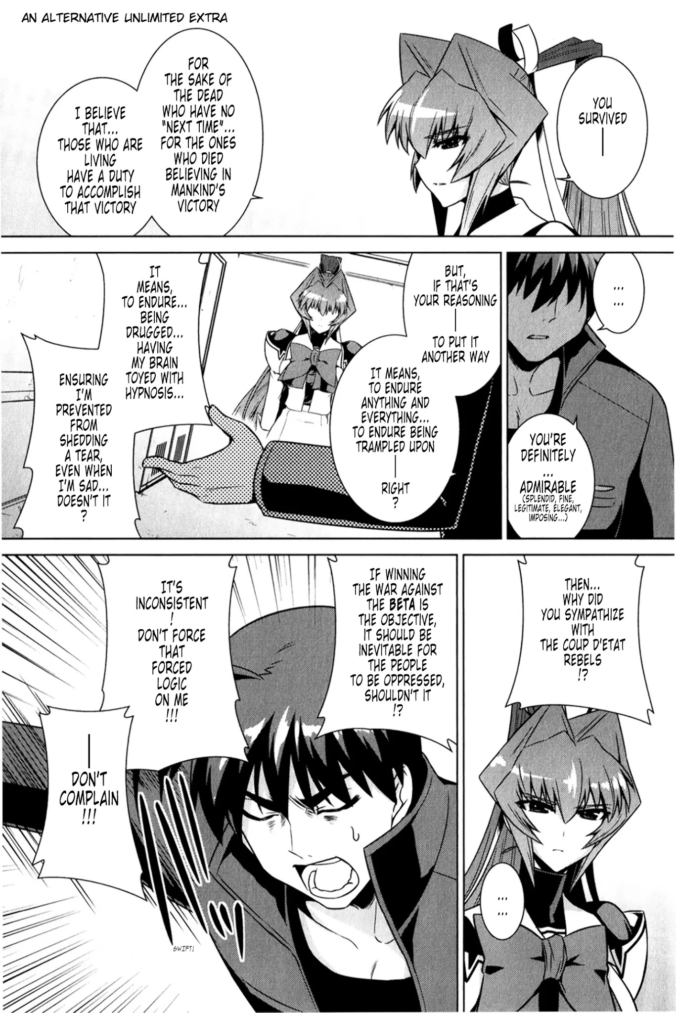MuvLuv Alternative Chapter 48.5 page 15 - Chapter 48.5: Extra / End of Volume 8