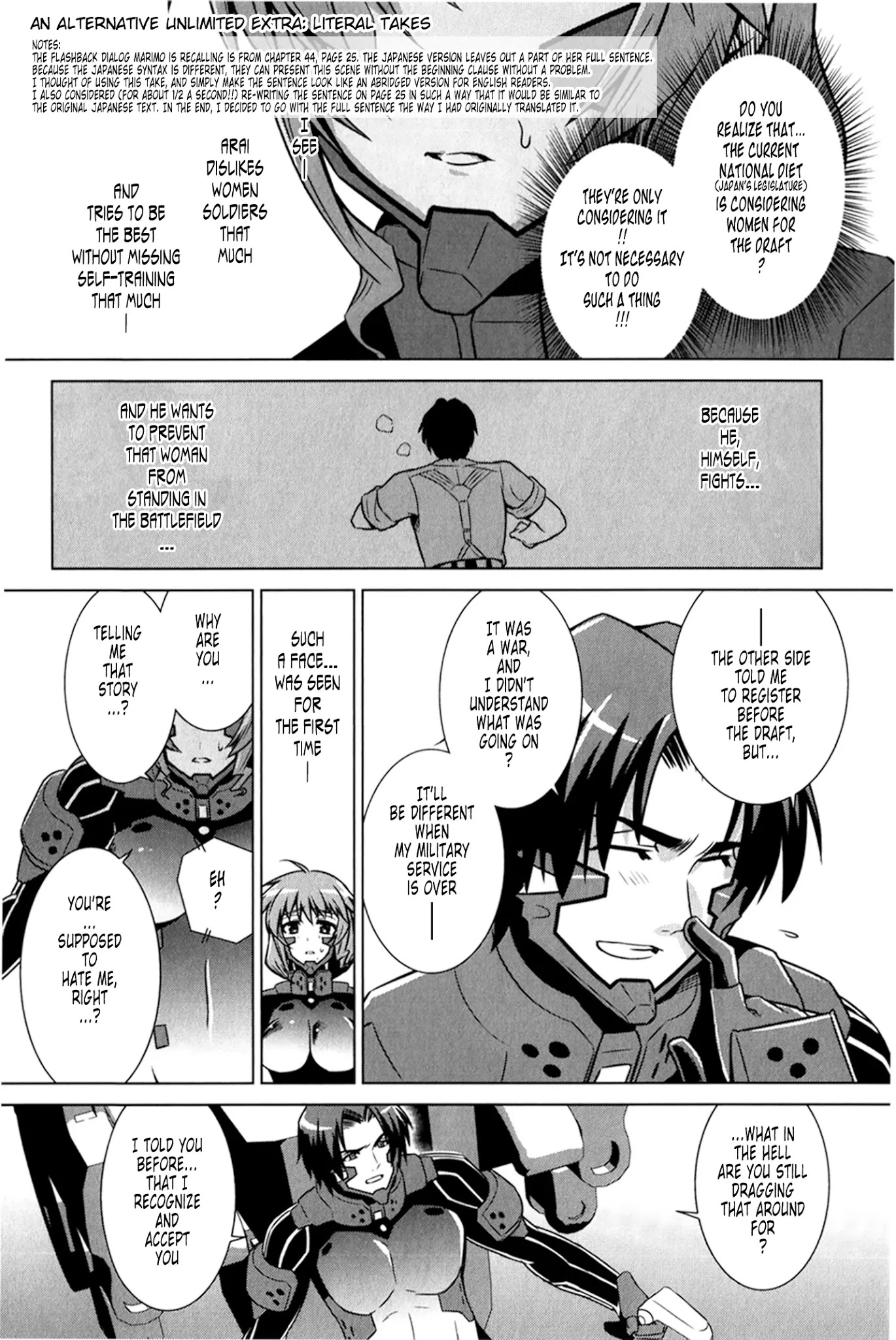 MuvLuv Alternative Chapter 48.5 page 9 - Chapter 48.5: Extra / End of Volume 8