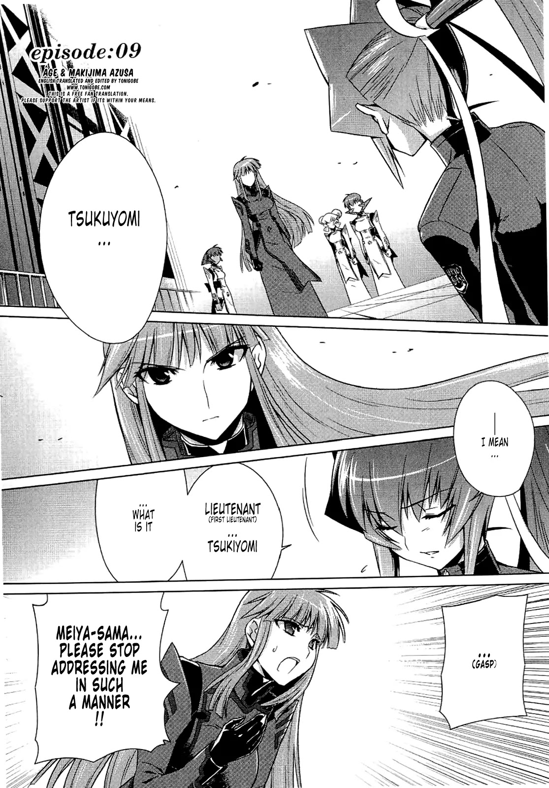 MuvLuv Alternative Chapter 9 page 1 - Chapter 9