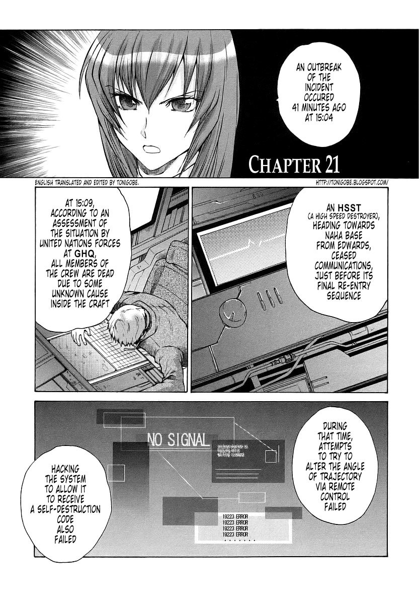MuvLuv Unlimited Chapter 21 page 1 - Chapter 21