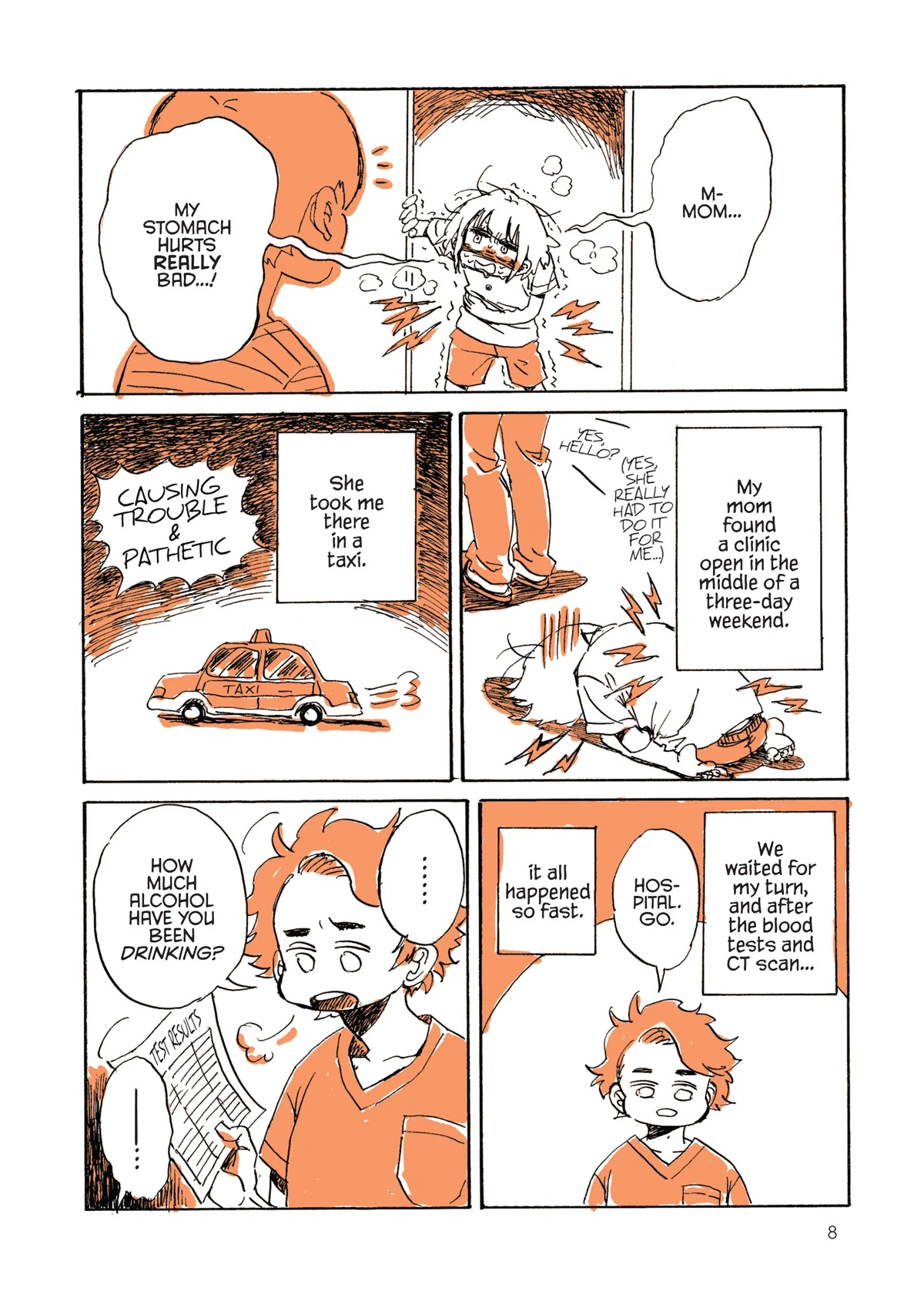 My Alcoholic Escape from Reality Chapter 0 page 8 - Prologue