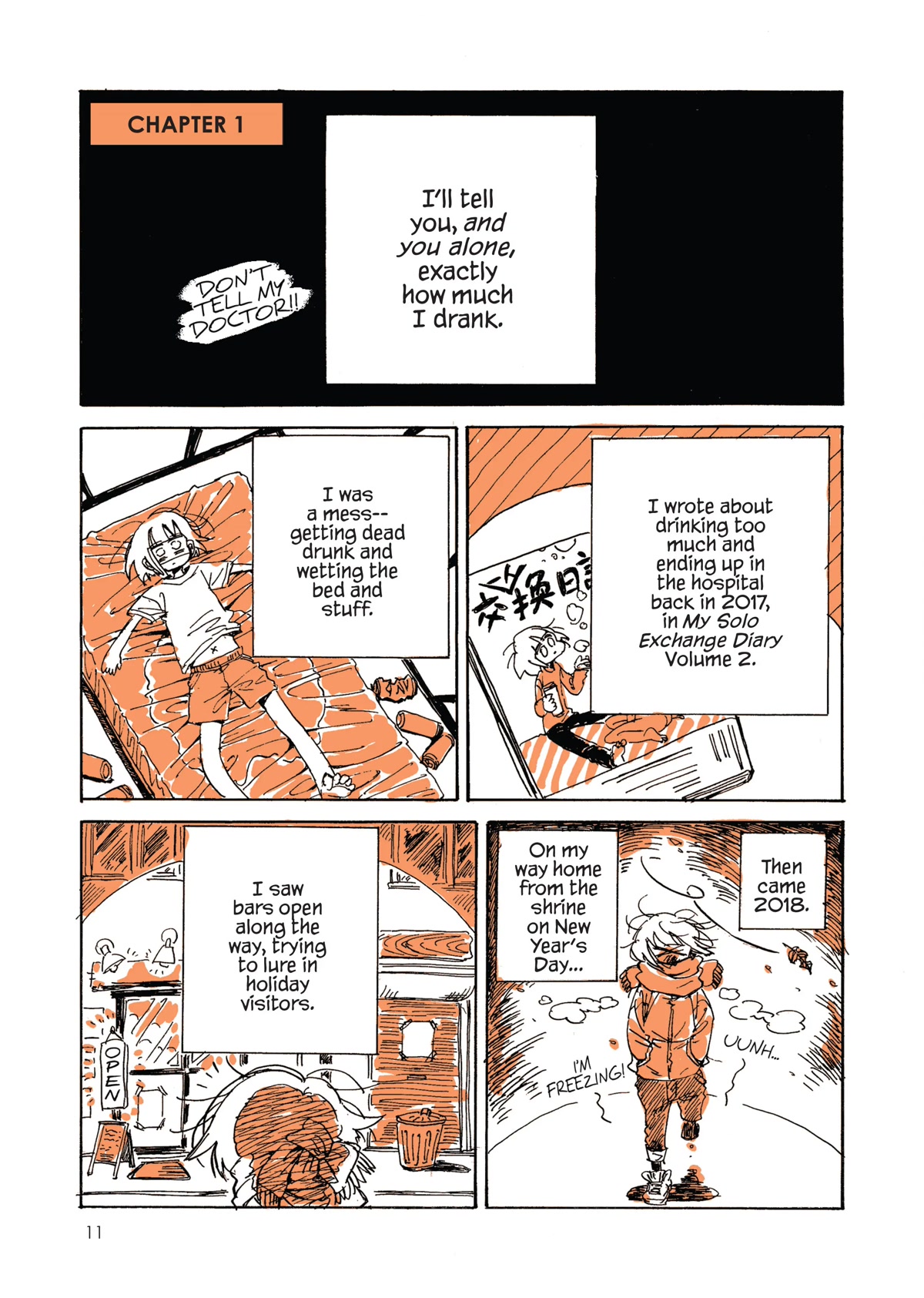 My Alcoholic Escape from Reality Chapter 1 page 1 - Chapter 1
