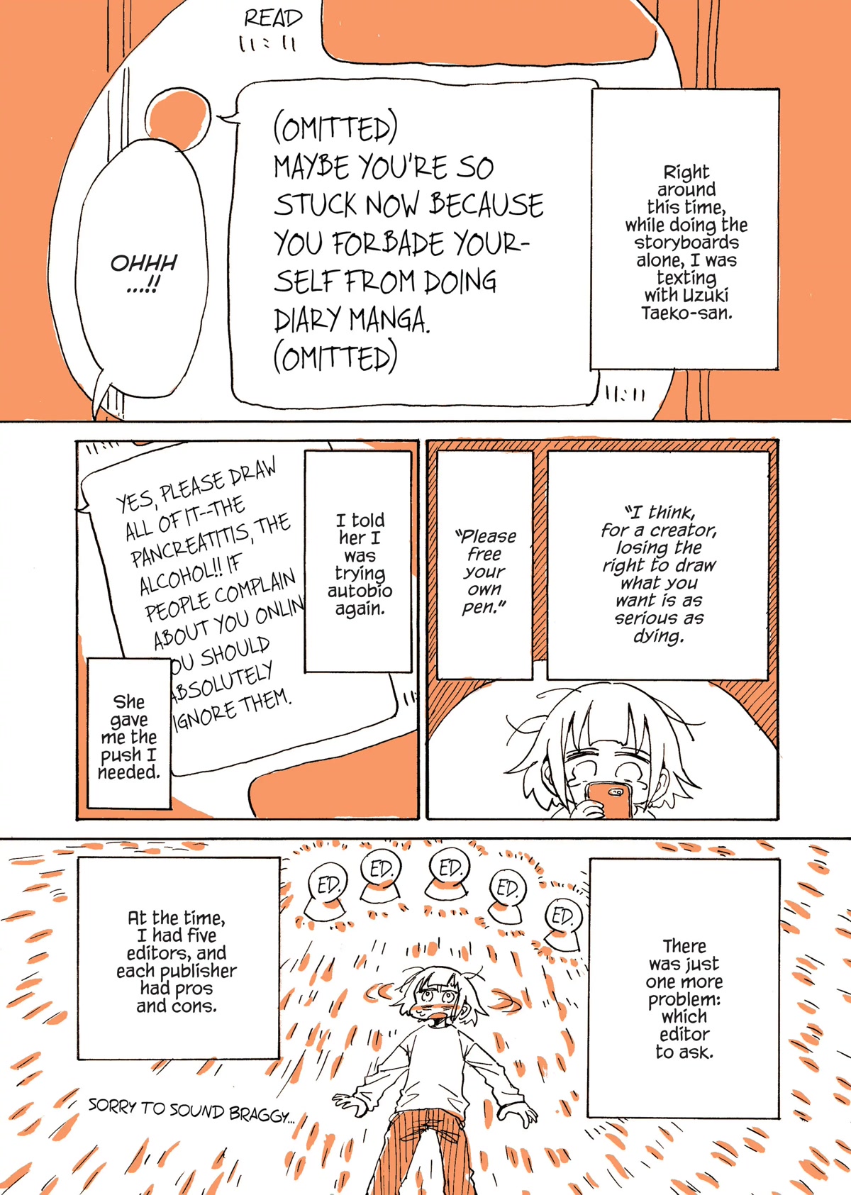 My Alcoholic Escape from Reality Chapter 10 page 8 - Chapter 10