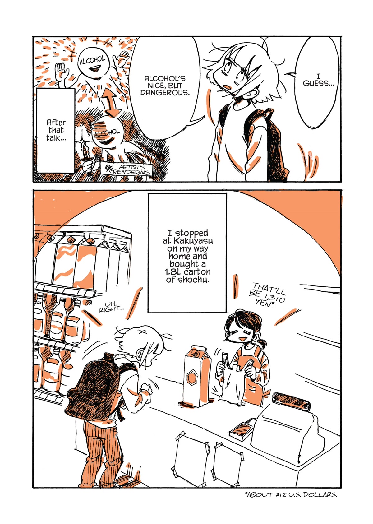 My Alcoholic Escape from Reality Chapter 11 page 12 - Chapter 11