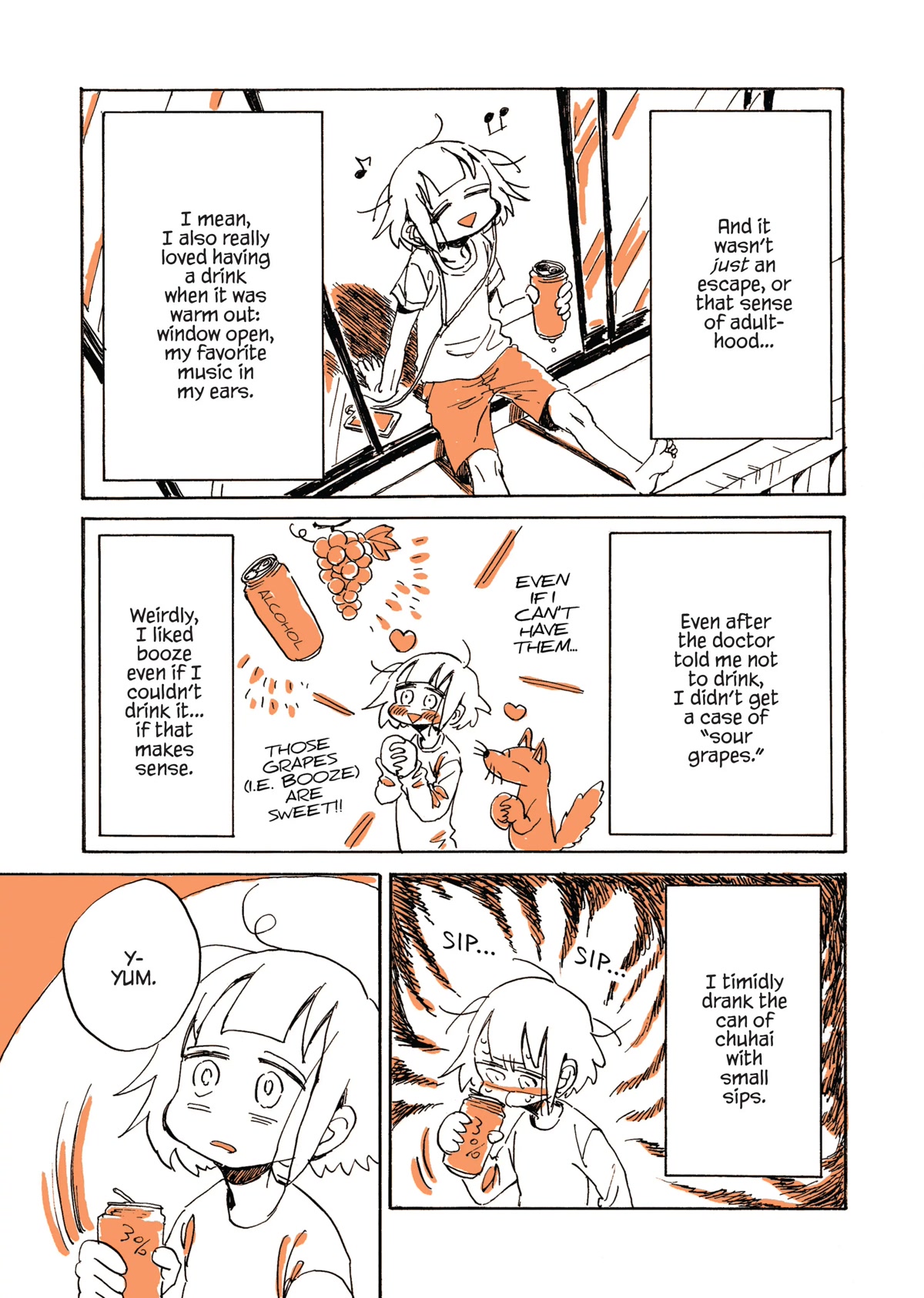 My Alcoholic Escape from Reality Chapter 9 page 3 - Chapter 9