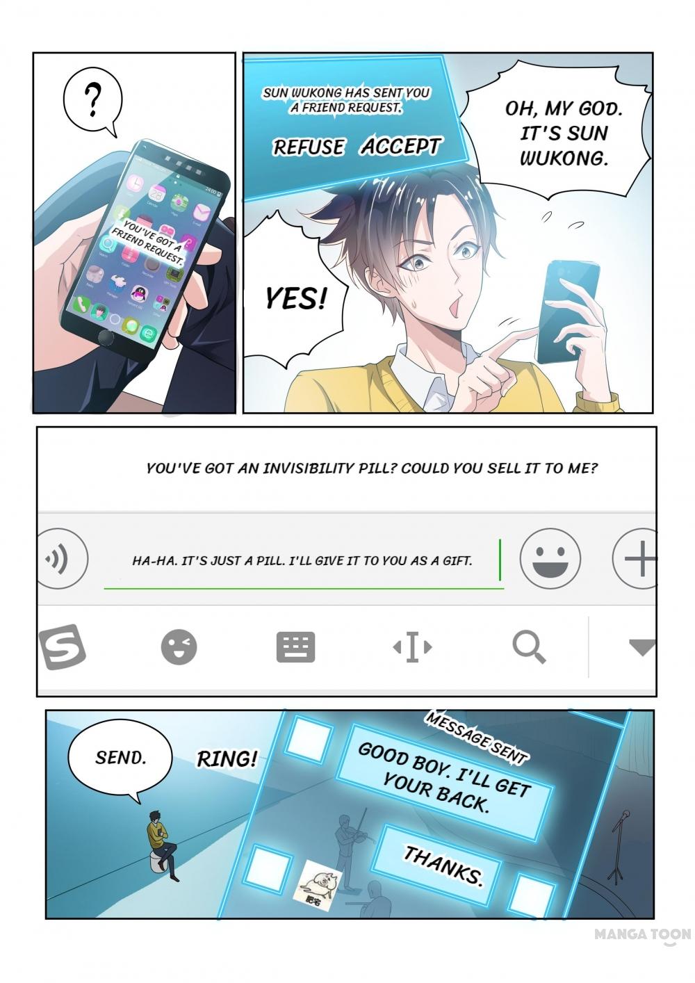 My Amazing Wechat Chapter 6 page 2 - Chapter 6