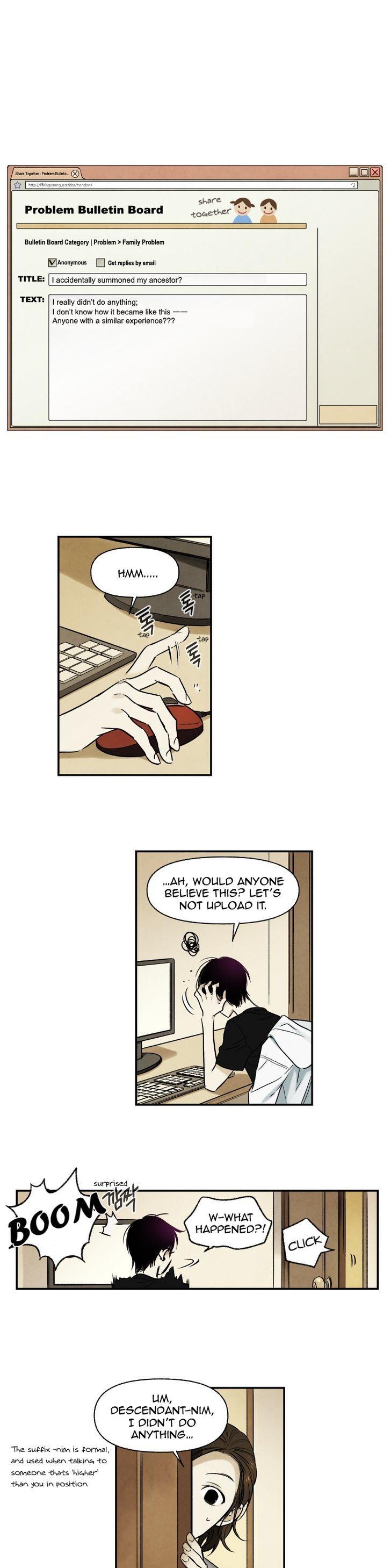 My Ancestor Came Back Chapter 0 page 1 - Chapter 0 : Trailer