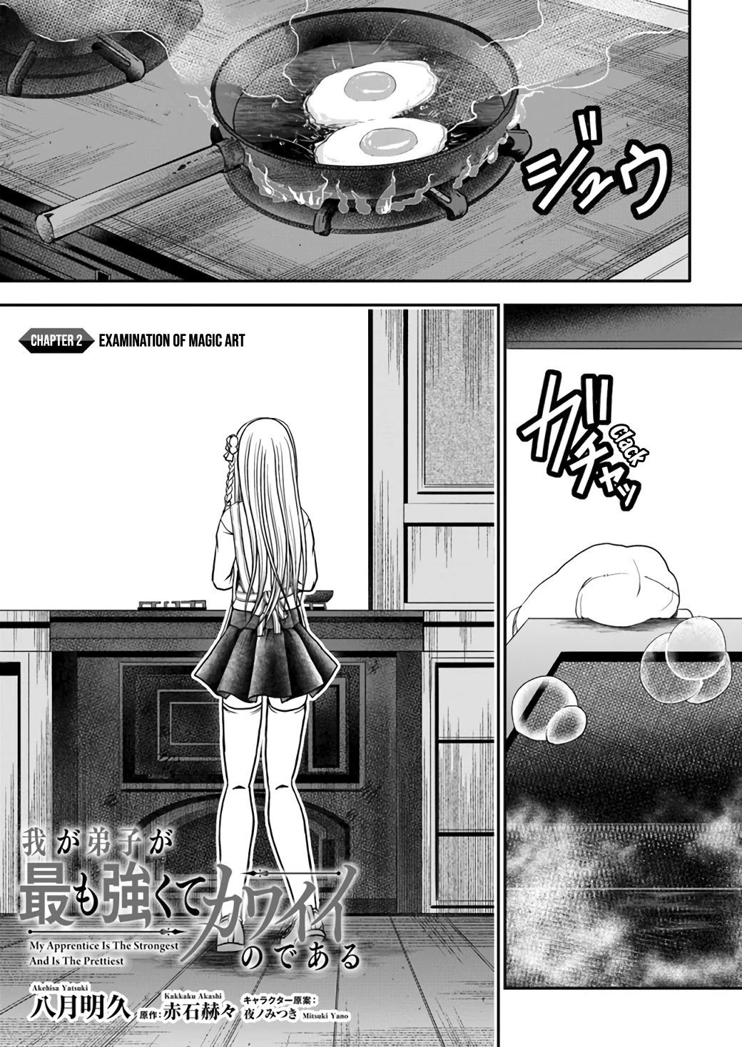 My Apprentice is the Strongest and is the Prettiest Chapter 2 page 2 - Chapter 2: Examination Of Magic Art