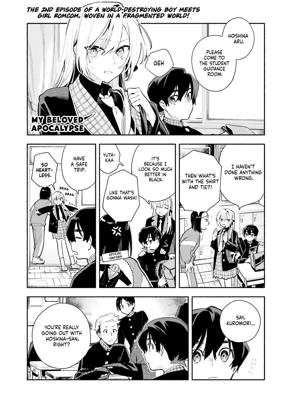 My Beloved Apocalypse Chapter 2 page 1 - Chapter 2